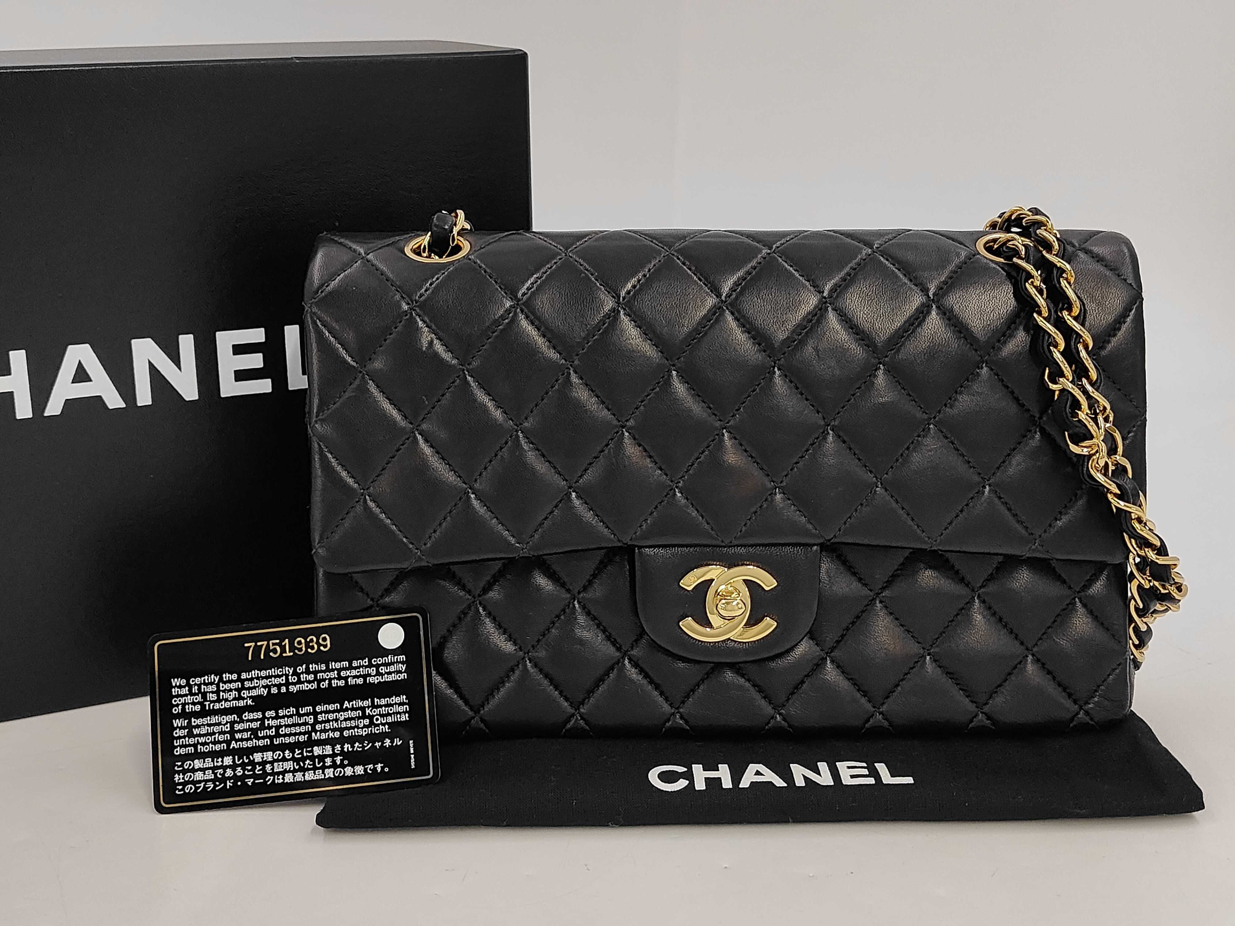 Matelassé 25 Lambskin Double Flap Double Chain Shoulder Bag