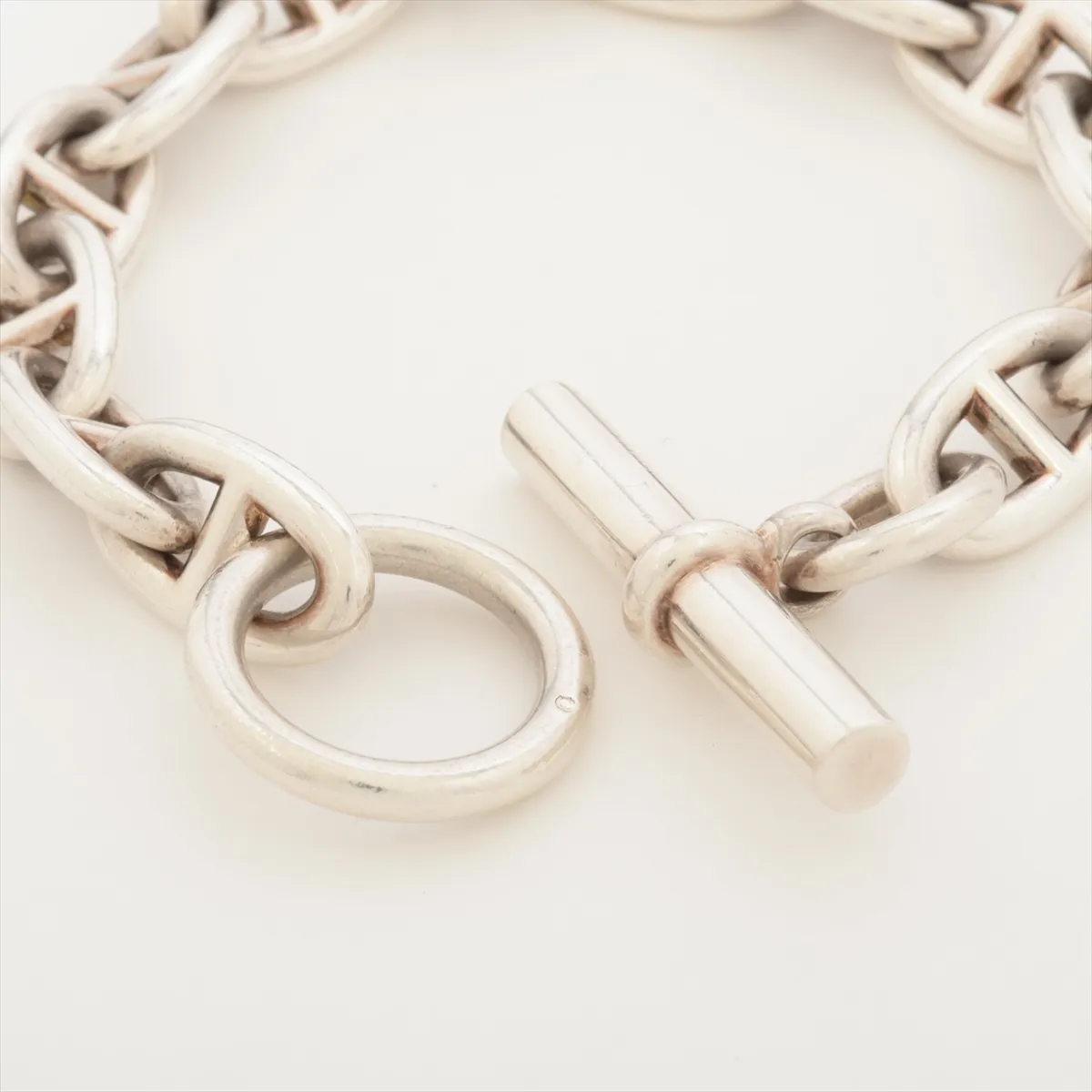 Chaine d'Ancre GM 2023 Bracelet, 13 links, 925 silver, 70.2g, 23D347644. Shows signs of wear, — view 3