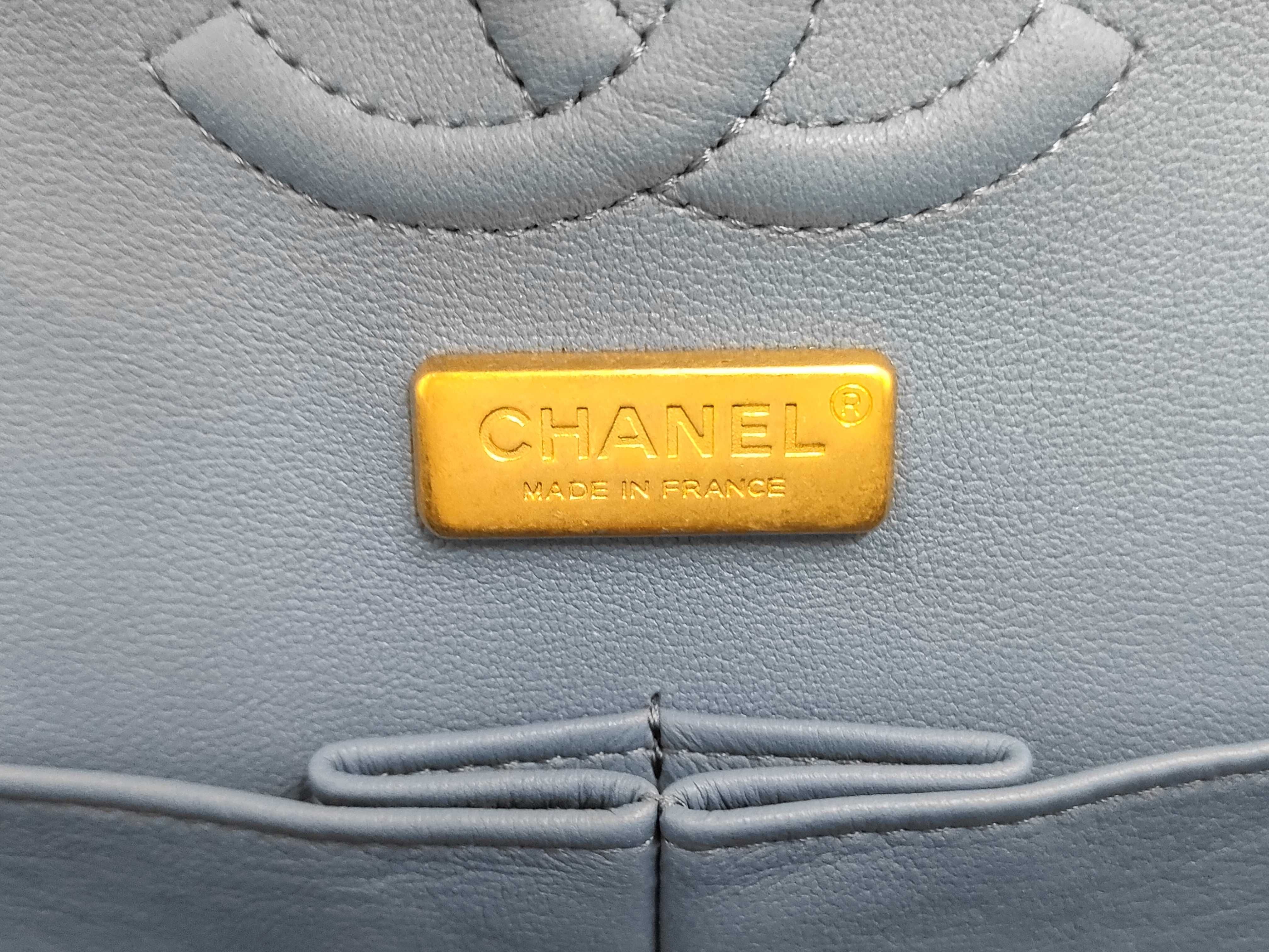 Denim Double Flap Handbag — view 10