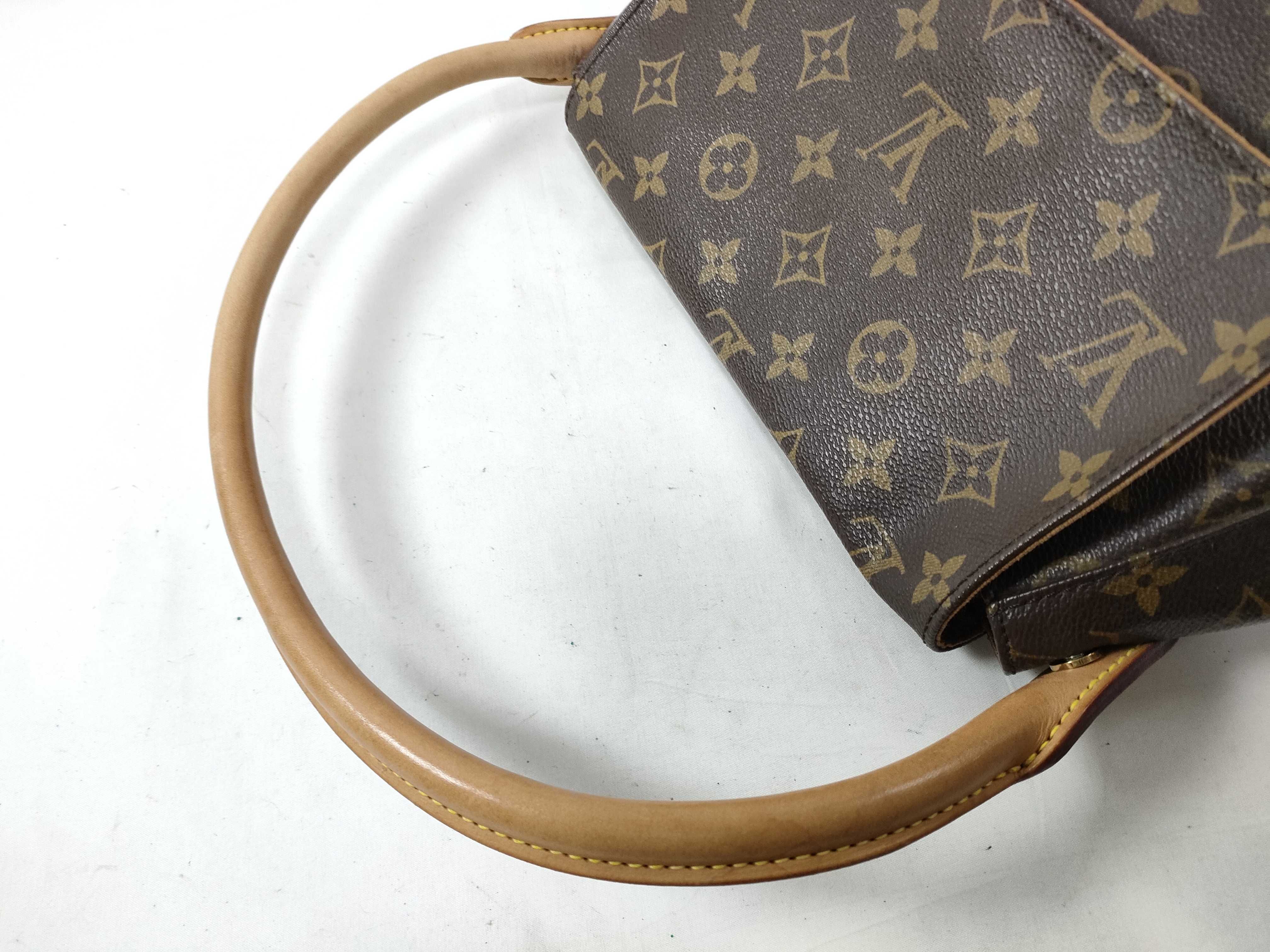 Monogram Mini Looping M51147 MI002 Brown Handbag — view 3