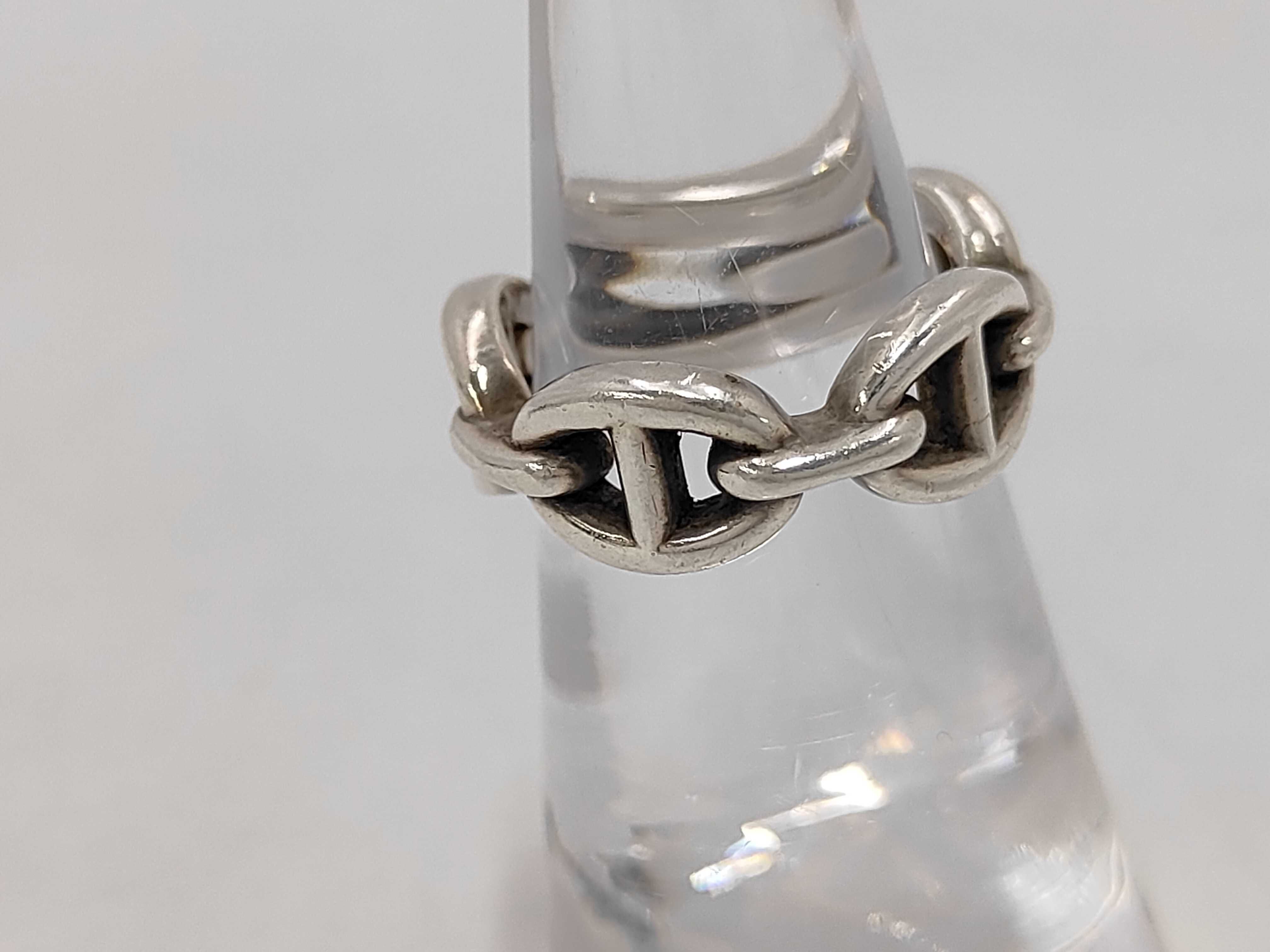 Hermès Enchainée SV925 Ring — view 3