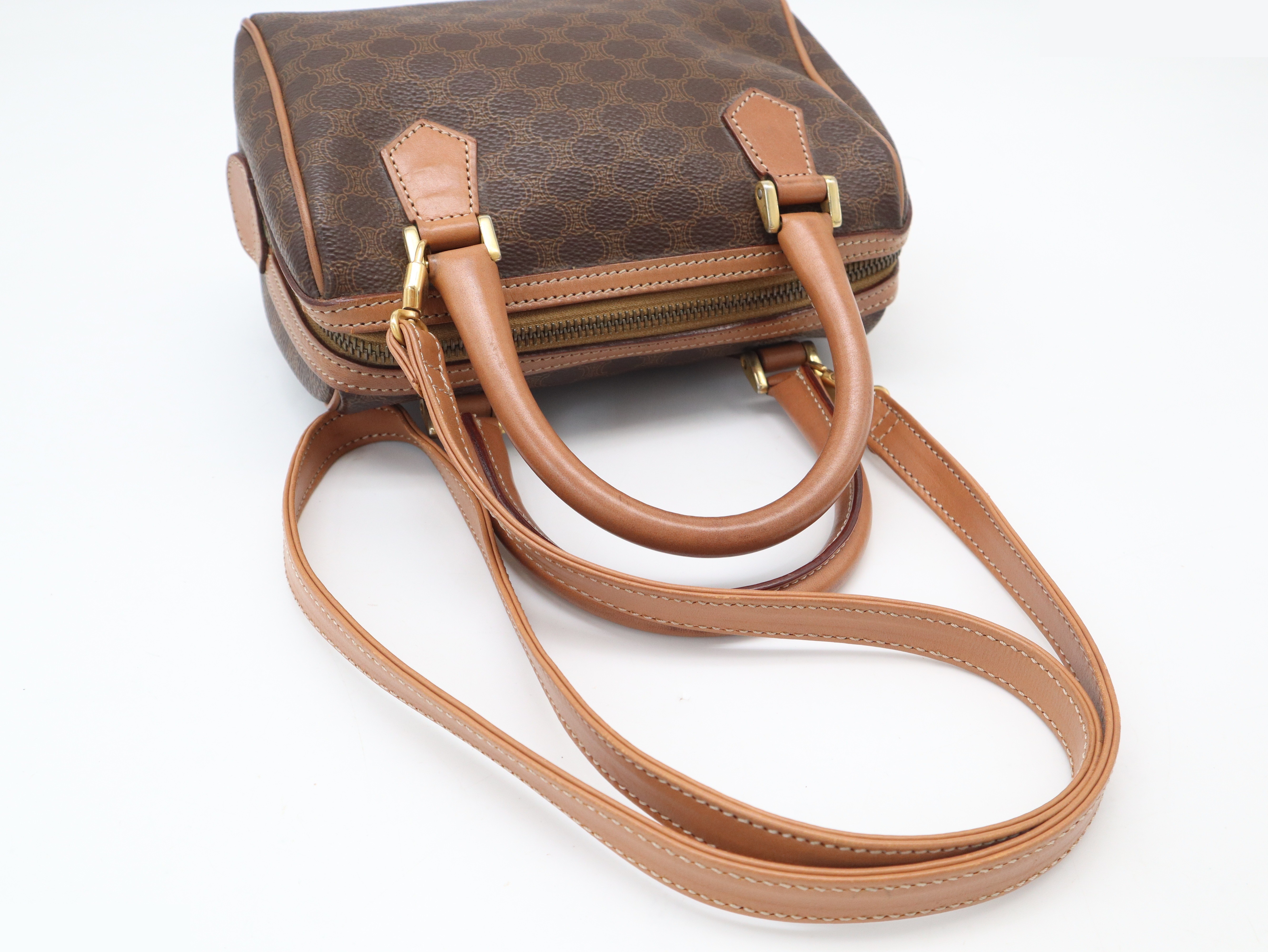 Macadam 2-Way Handbag with Strap — view 6