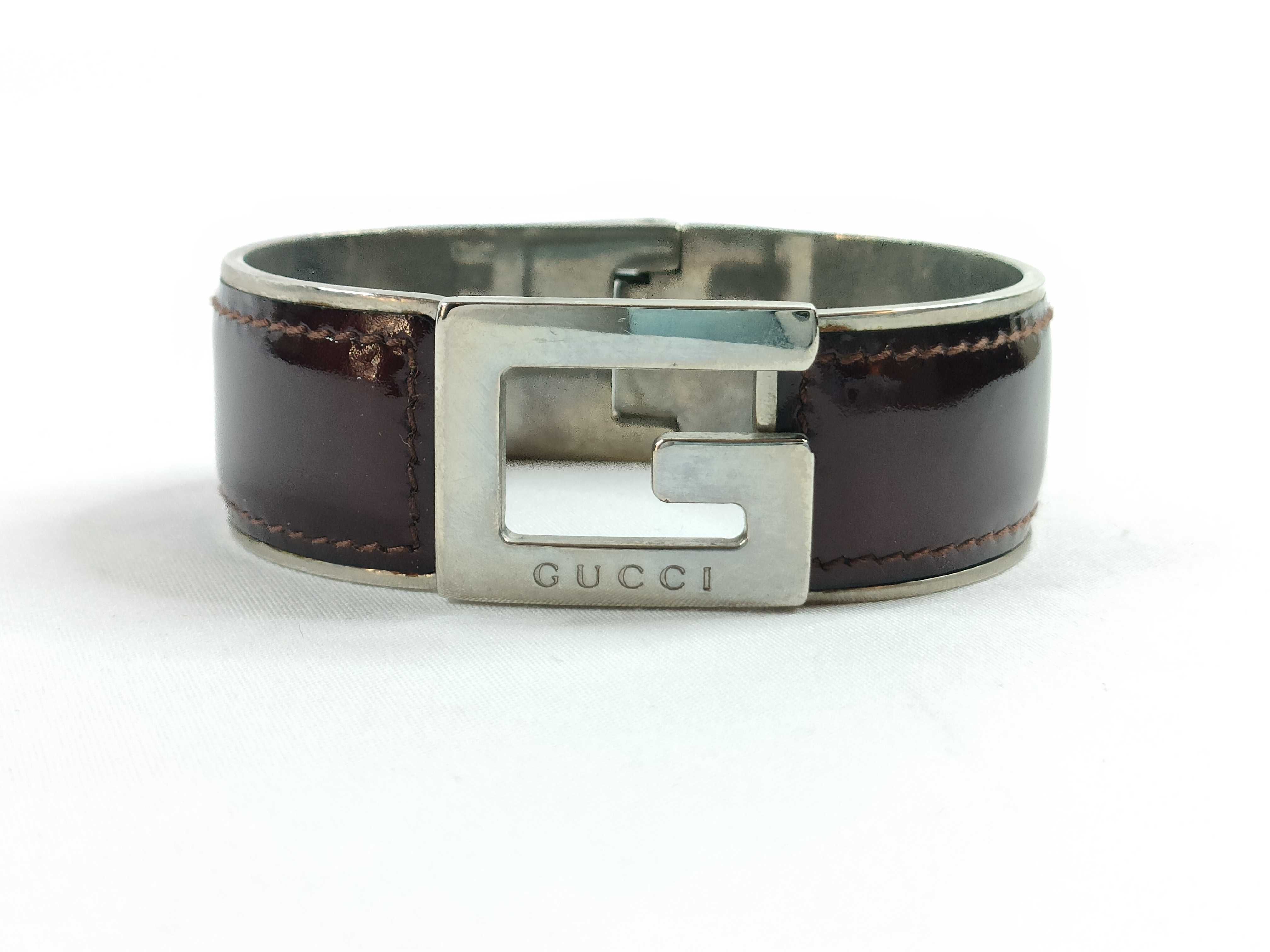 Patent Leather Bangle Bracelet