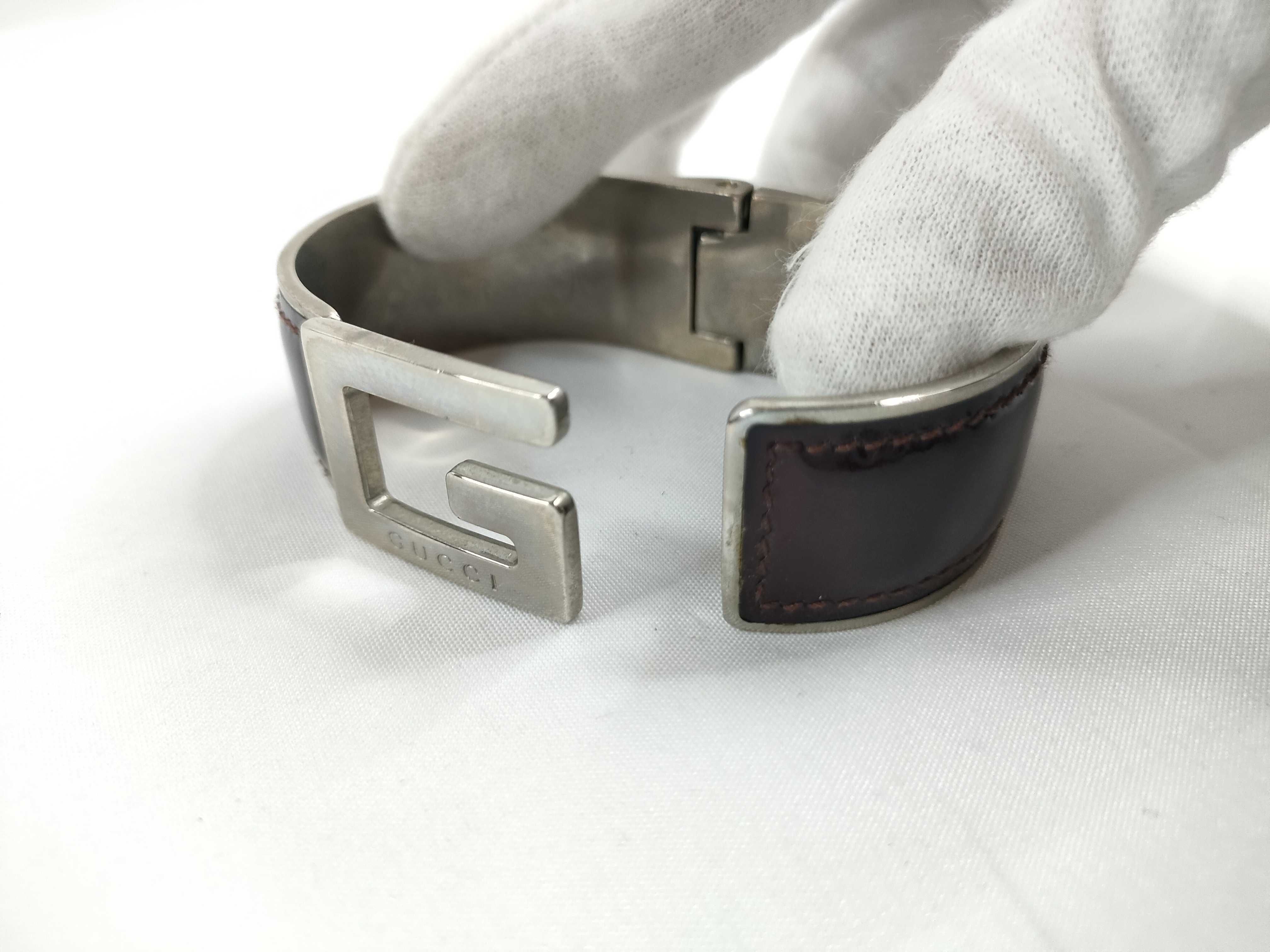 Patent Leather Bangle Bracelet — view 9