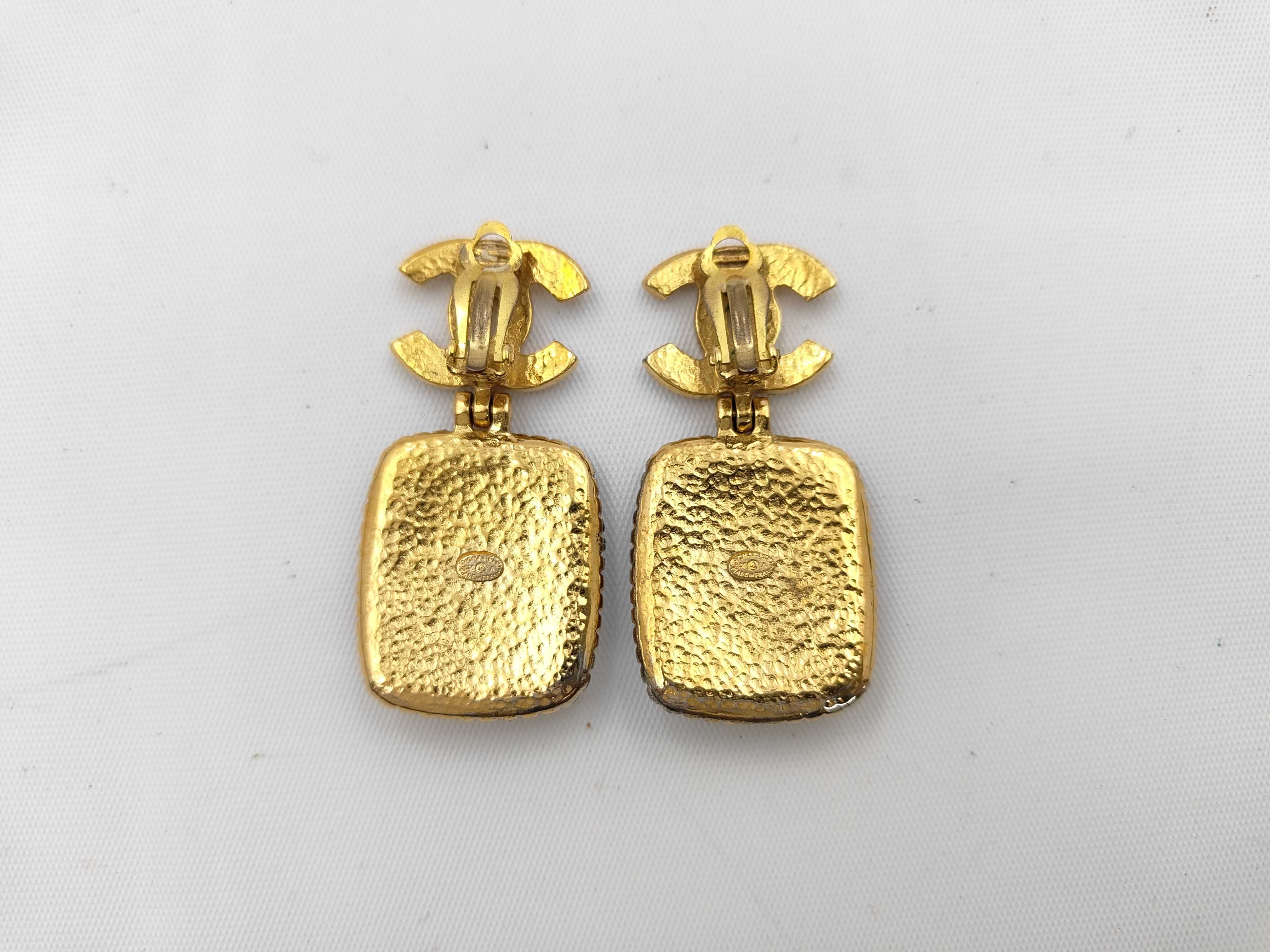 96A Gripoix Earrings — view 2