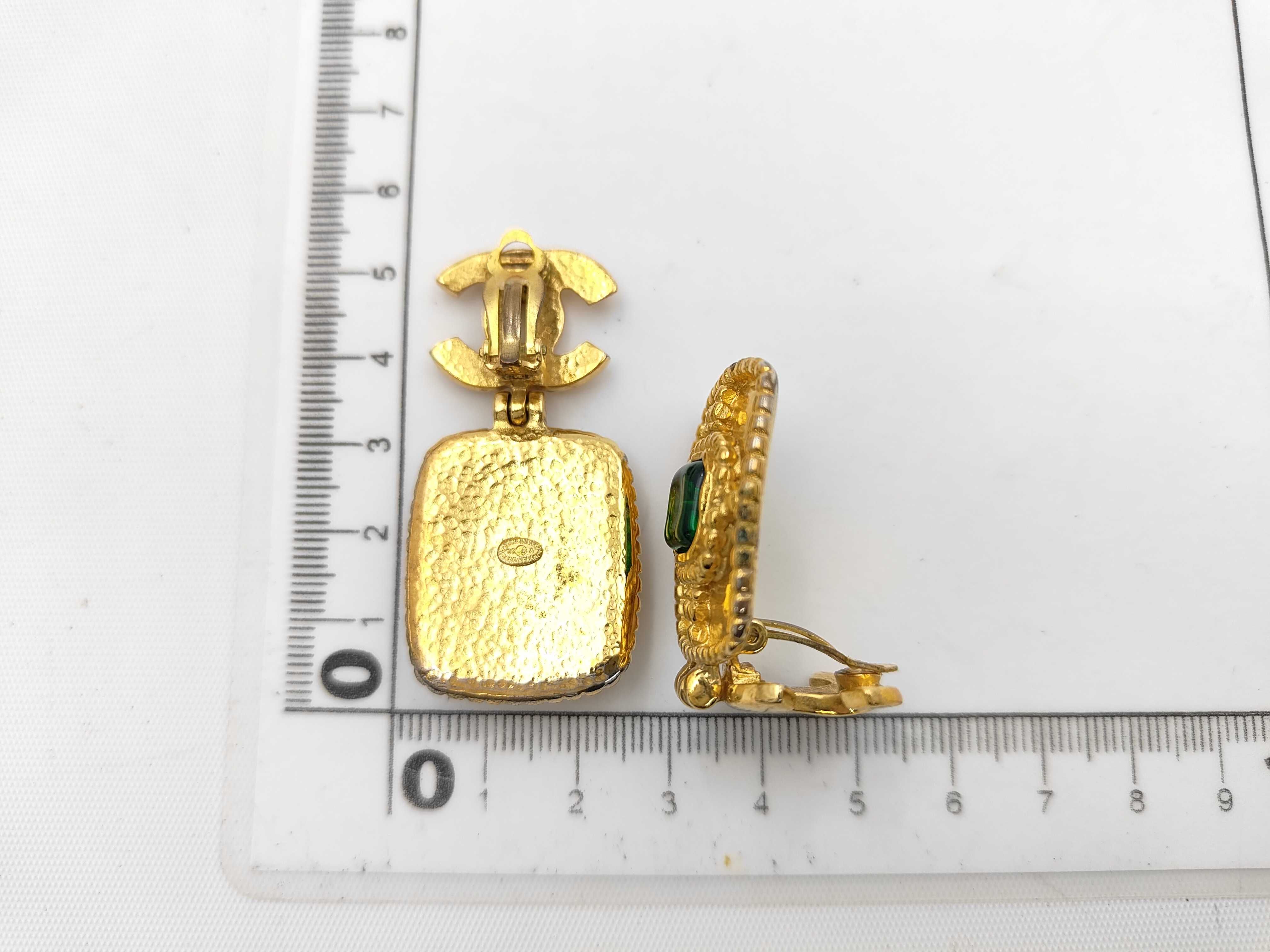 96A Gripoix Earrings — view 6