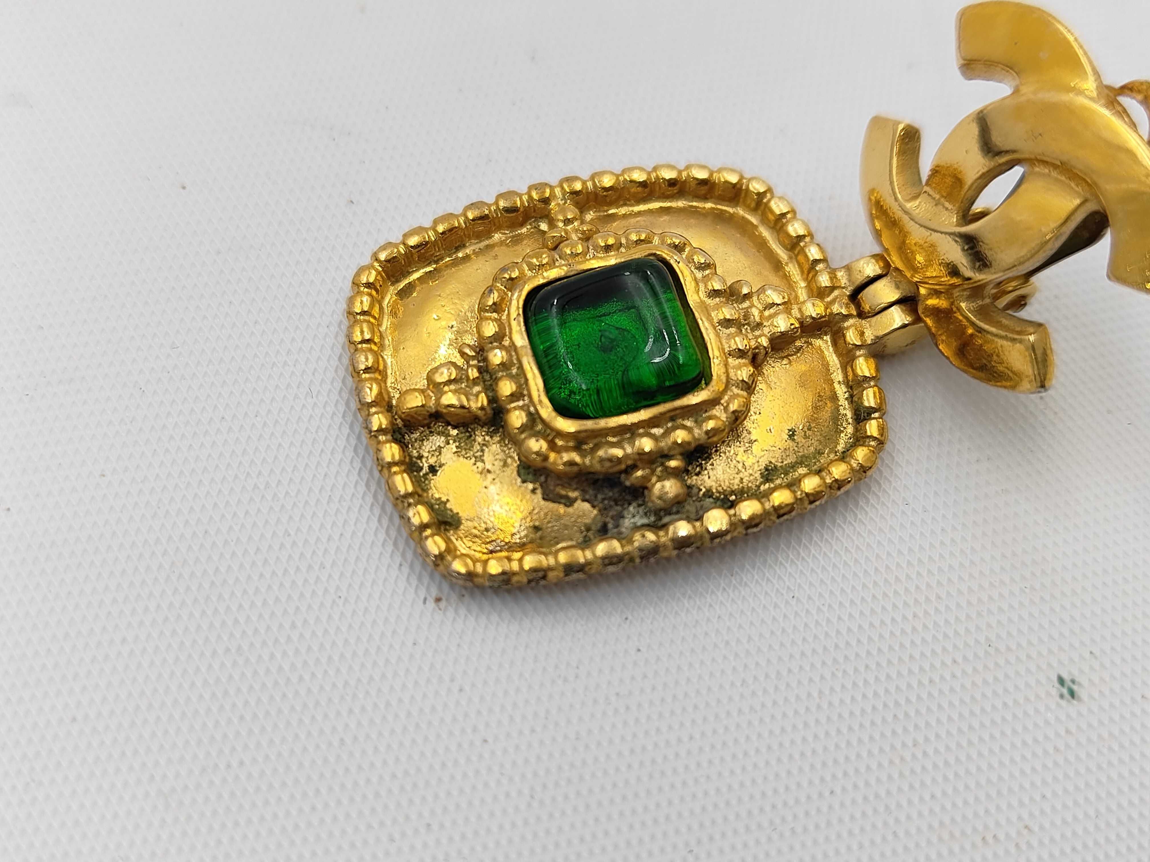 96A Gripoix Earrings — view 9