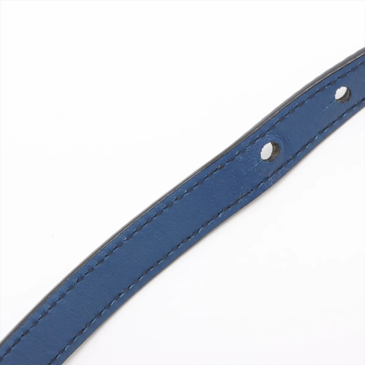 Micro Guccisima Leather Shoulder Bag Blue 449413 Outlet — view 13