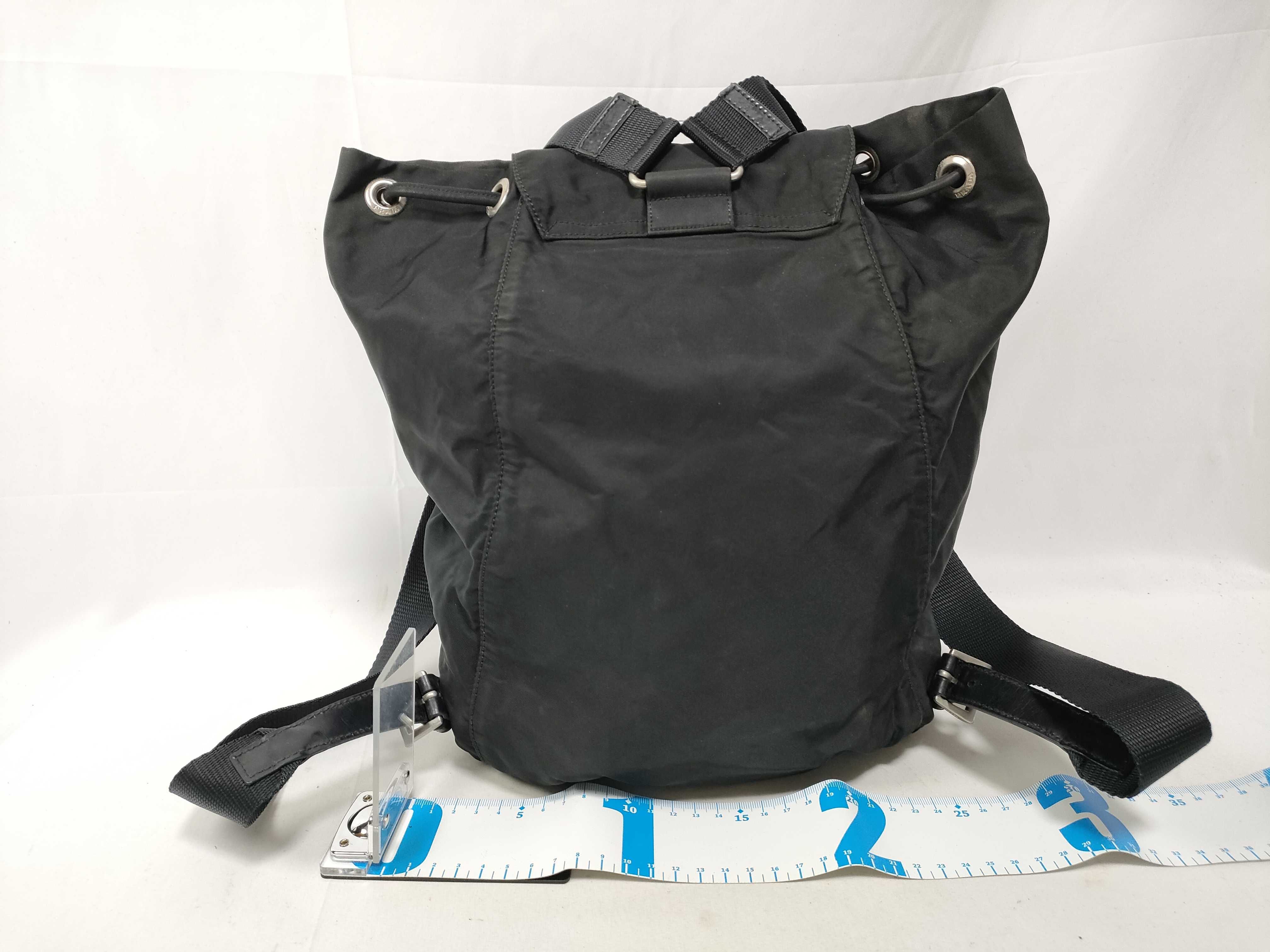 nylon backpack with white tag Rucksack — view 2