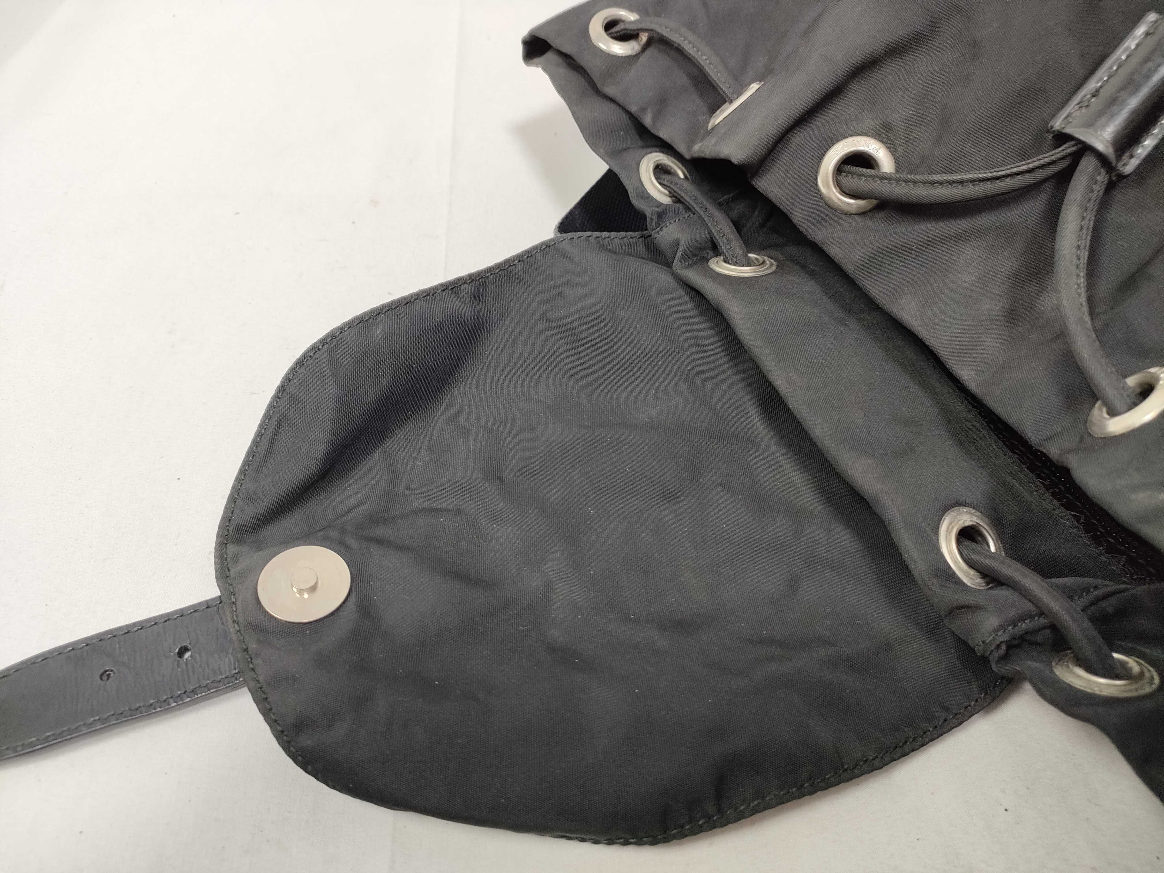 nylon backpack with white tag Rucksack — view 11