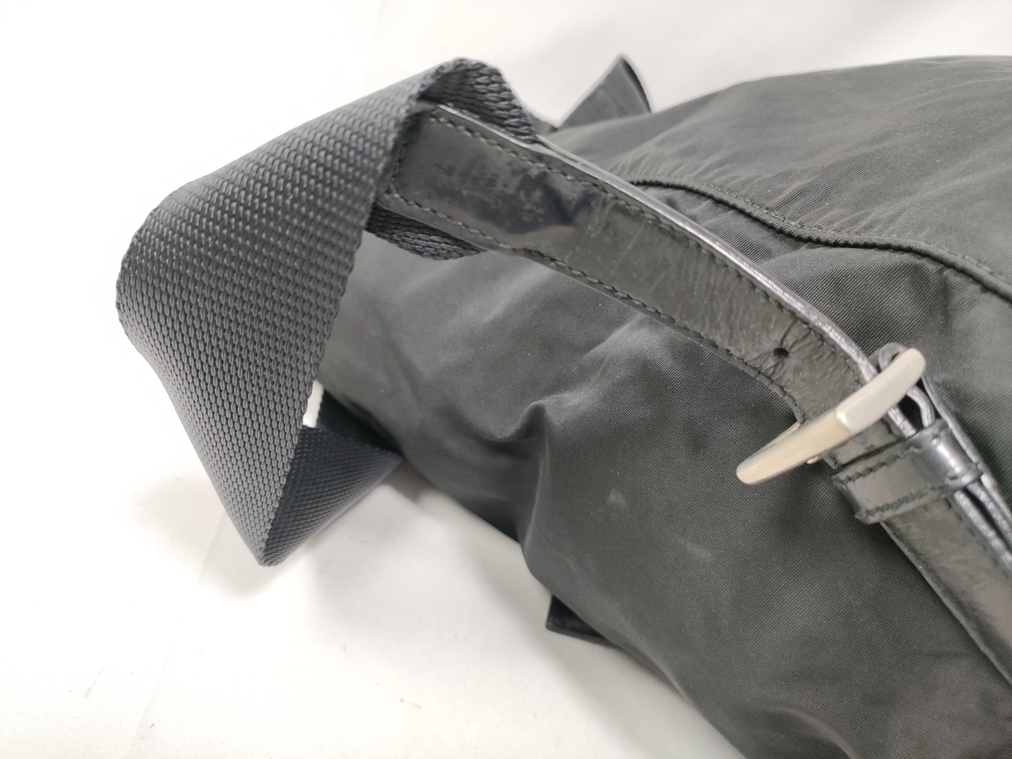 nylon backpack with white tag Rucksack — view 6