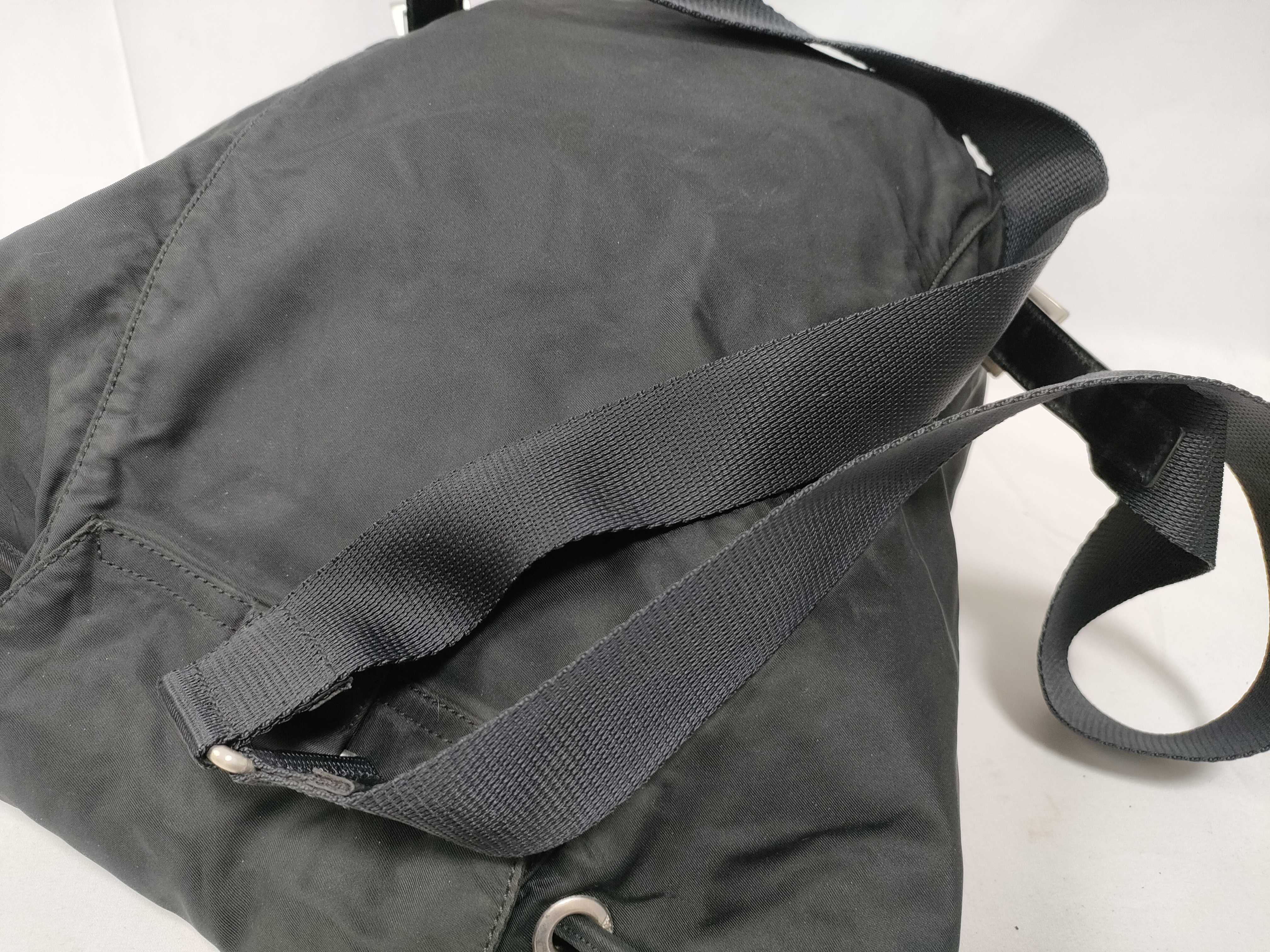 nylon backpack with white tag Rucksack — view 8