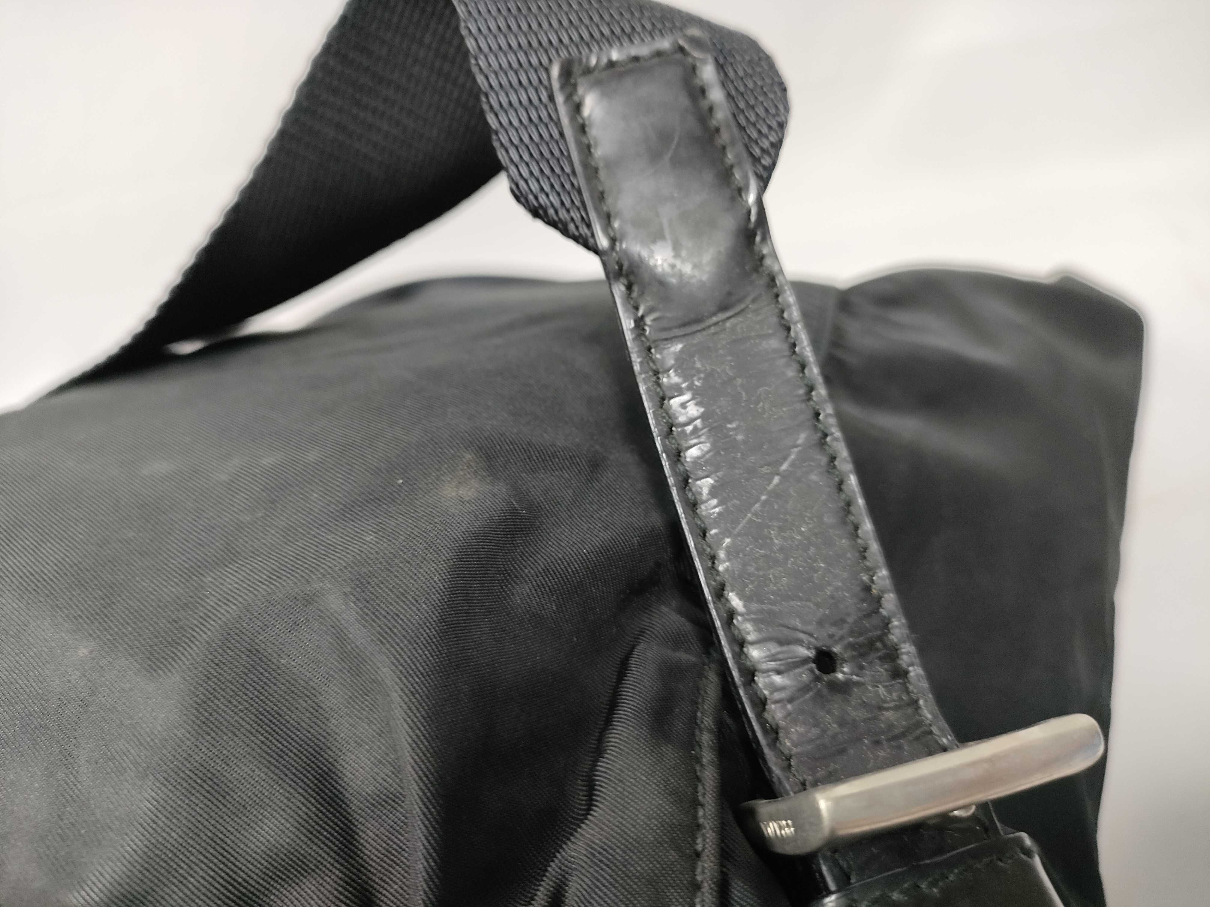 nylon backpack with white tag Rucksack — view 10
