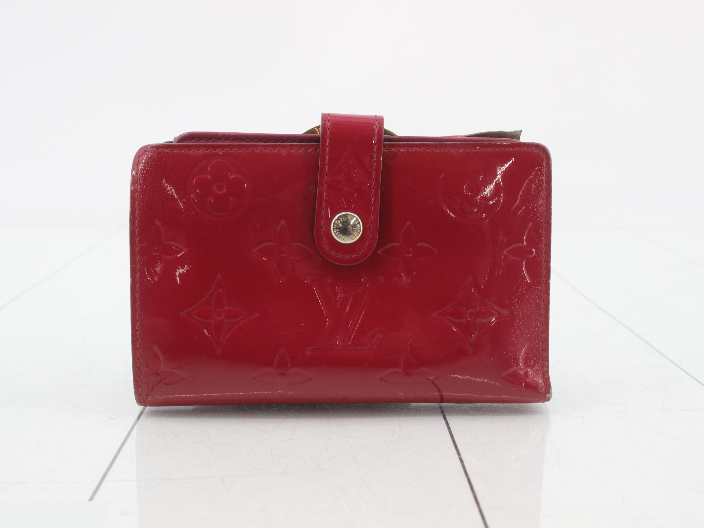 Portefeuille Viennois Rose Indien