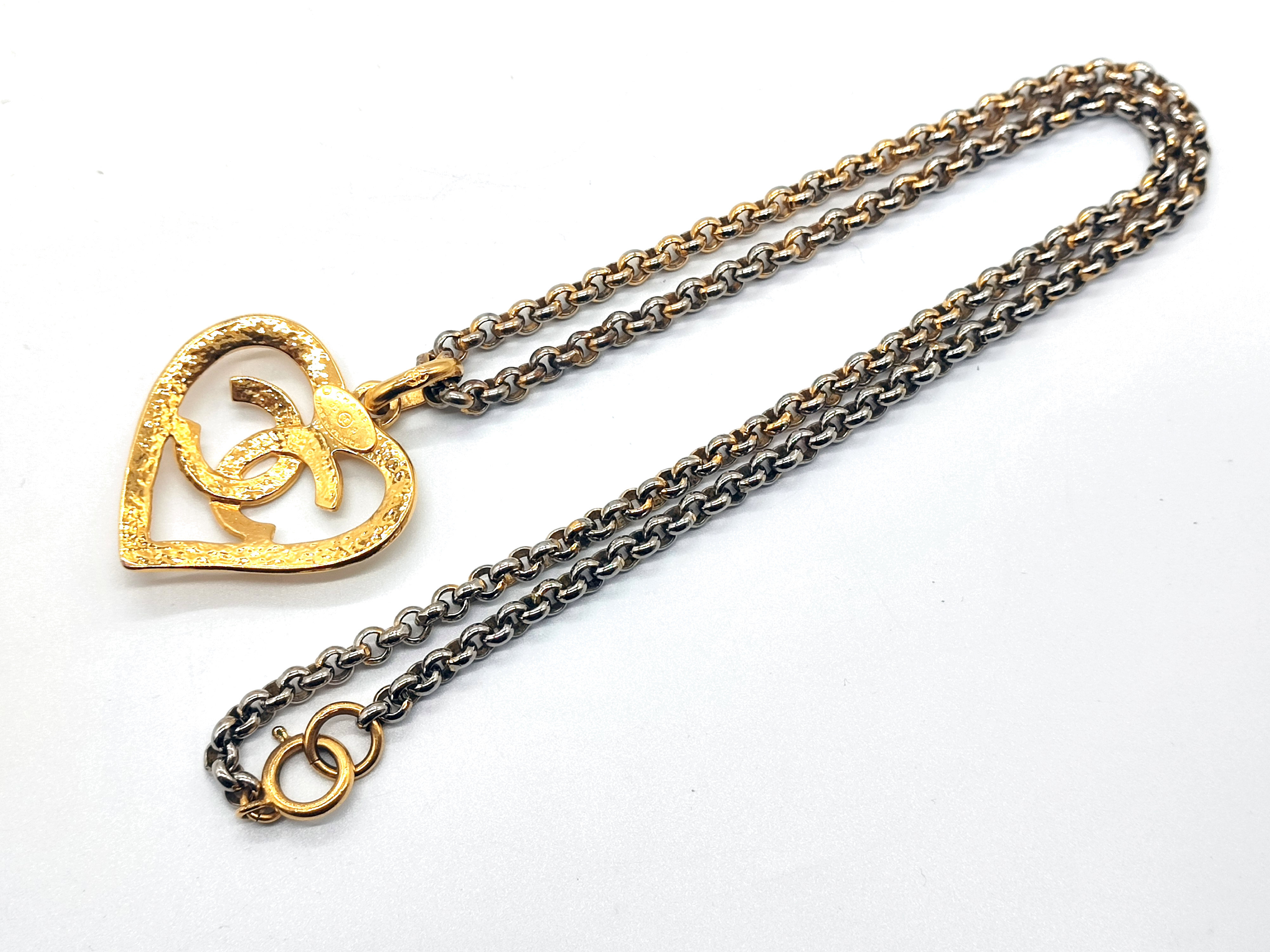 Coco Mark Heart Necklace 95P Necklace — view 7