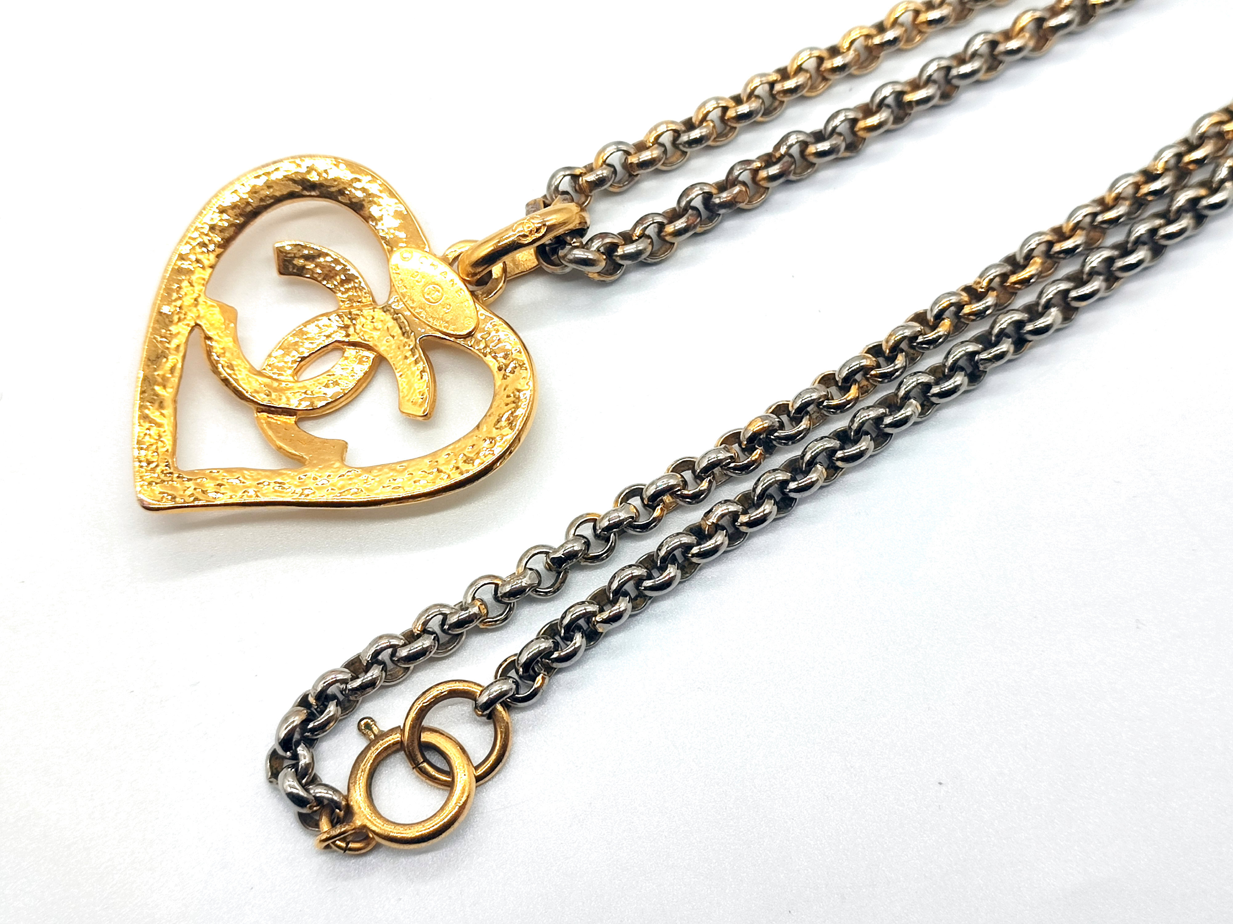Coco Mark Heart Necklace 95P Necklace — view 8