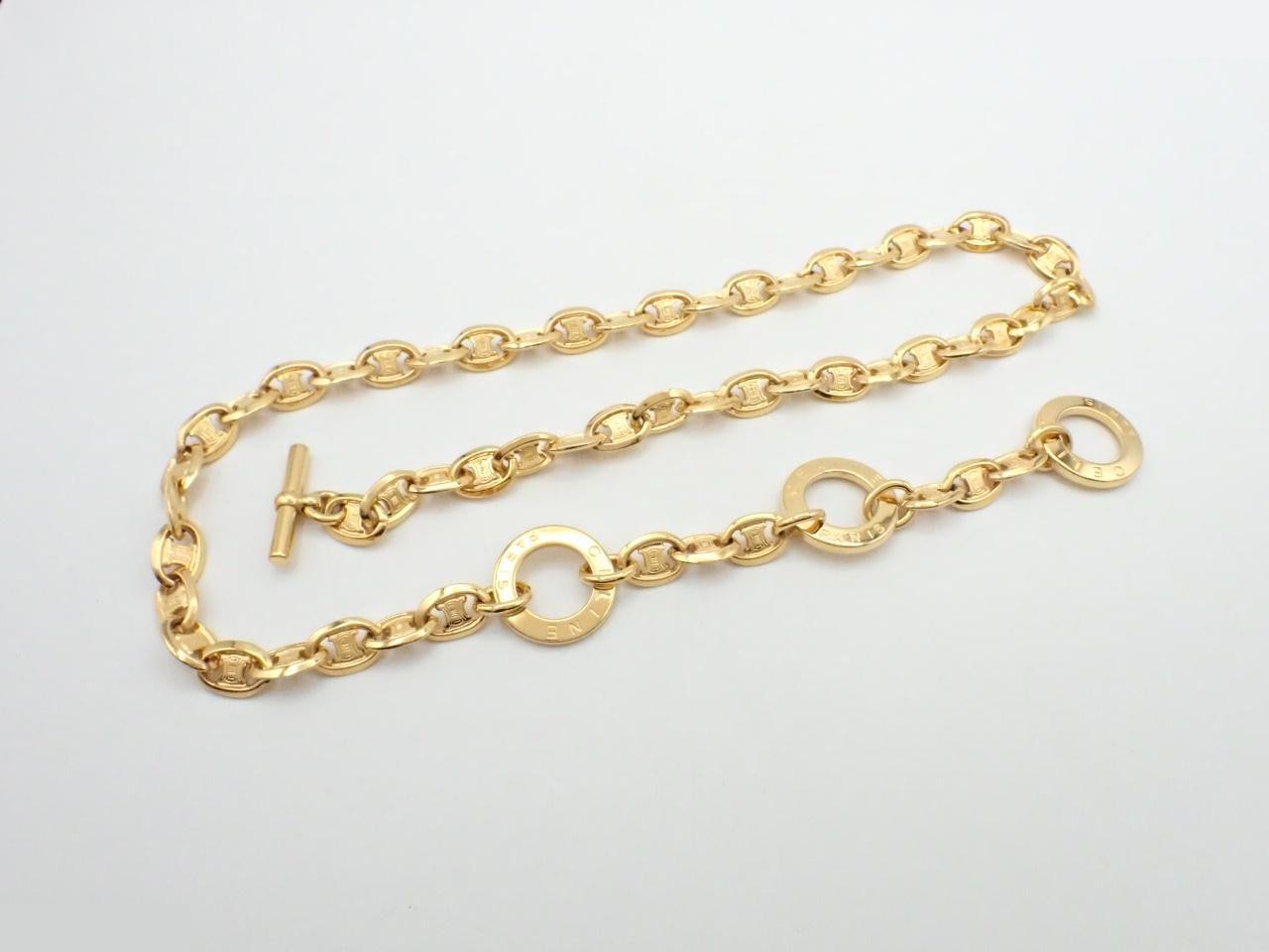 Chain belt, Triomphe design, accessories, belt, total length approximately 78 cm. — view 2