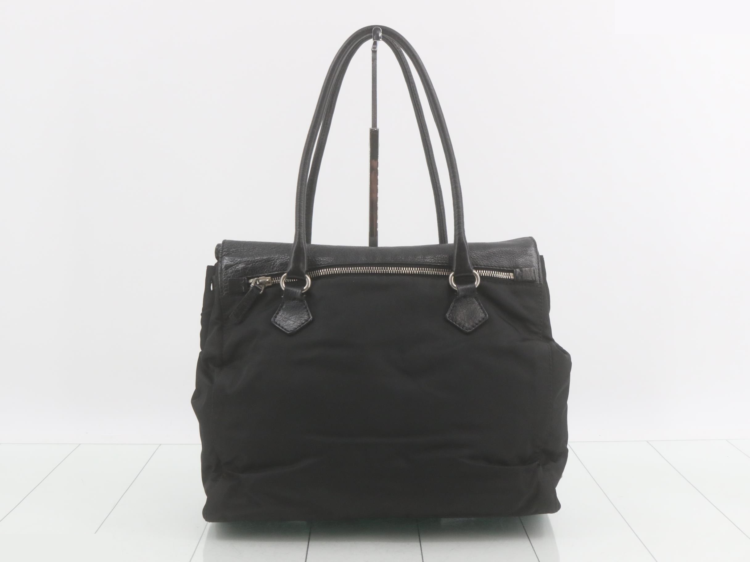 Buckle Leather Handbag — view 2