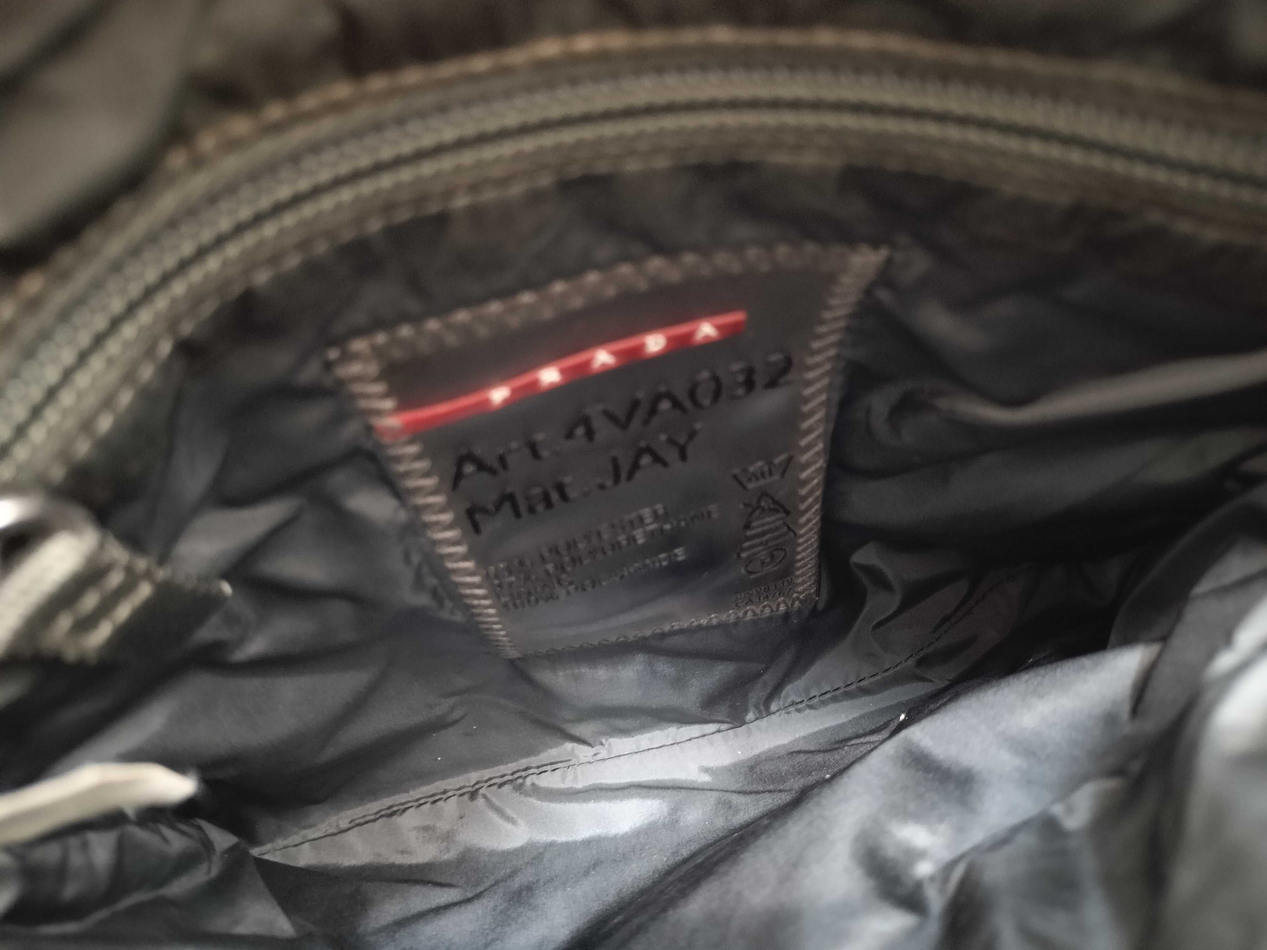 Sport Prada Mini Shoulder Bag Sport Black x Khaki Shoulder Bag — view 12