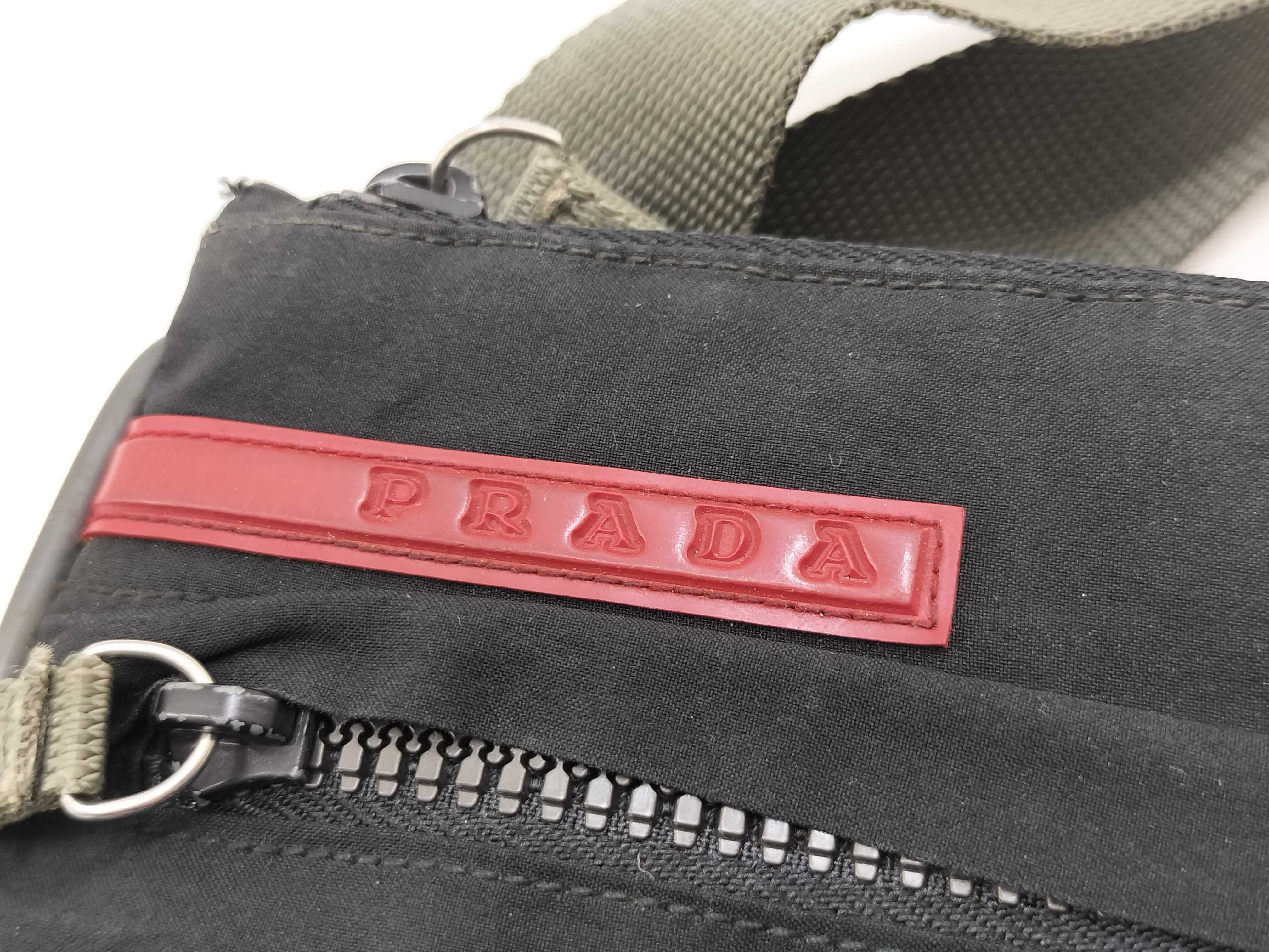 Sport Prada Mini Shoulder Bag Sport Black x Khaki Shoulder Bag — view 10