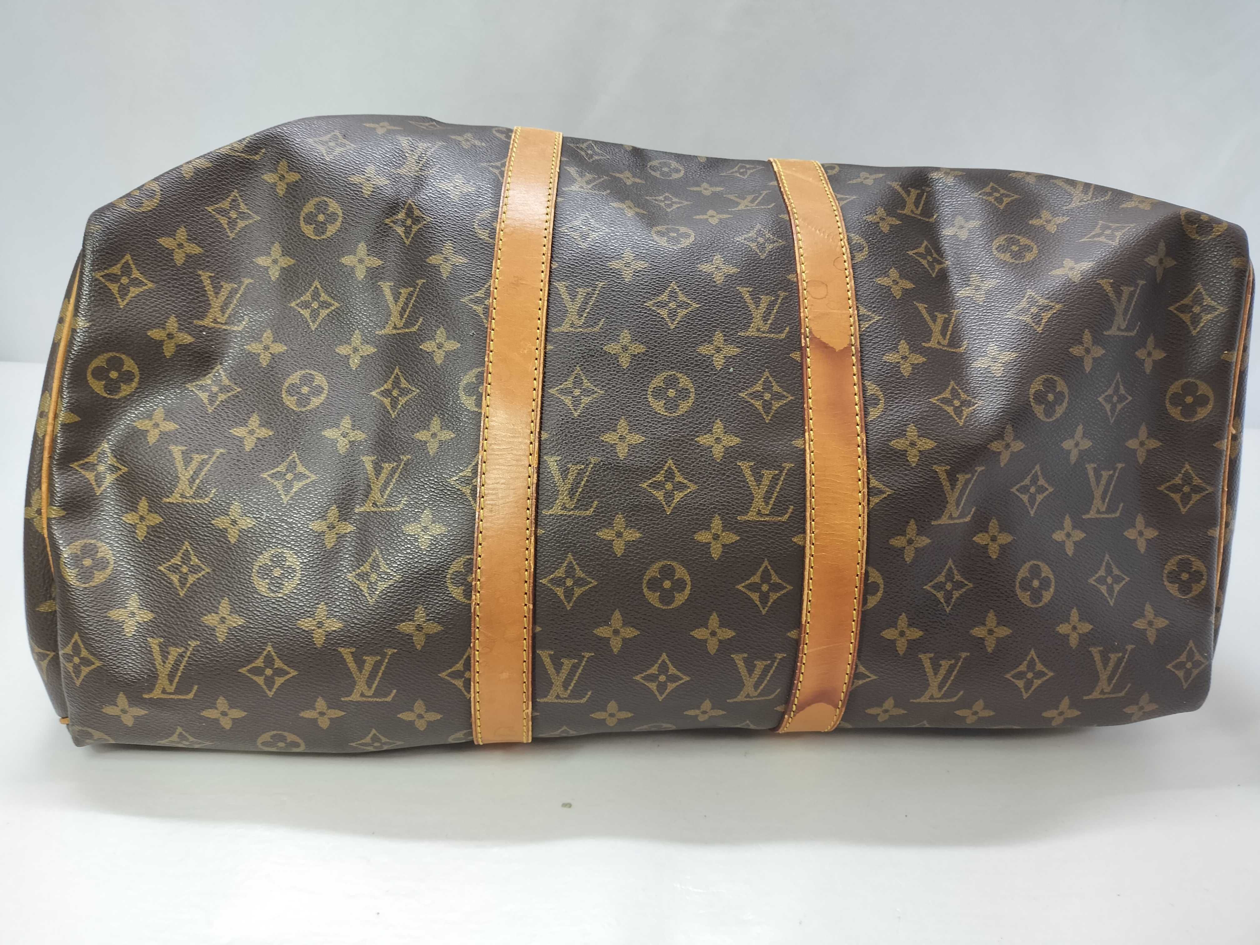Monogram Louis Vuitton Keepall 50 Boston Bag — view 14