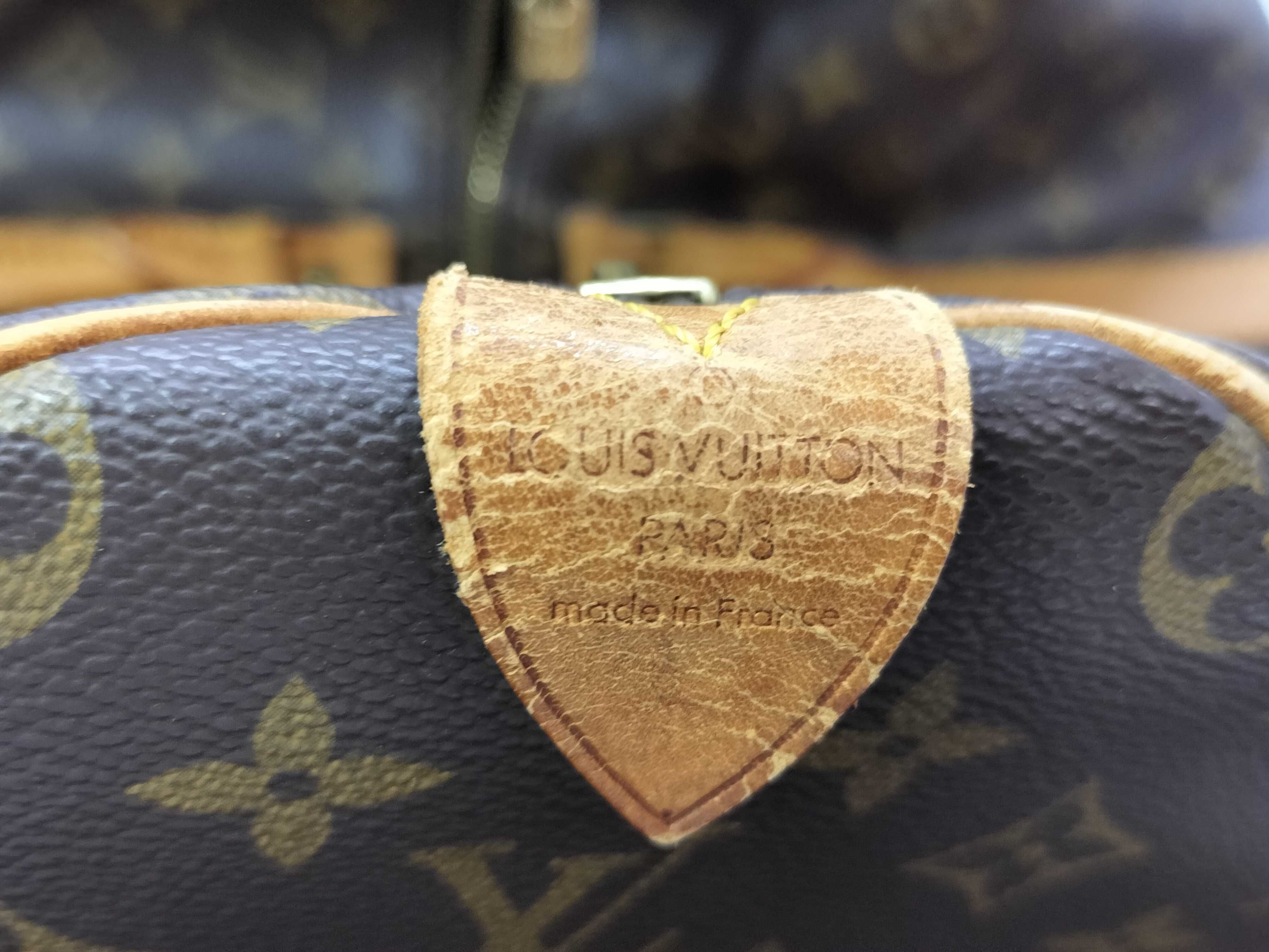 Monogram Louis Vuitton Keepall 50 Boston Bag — view 9