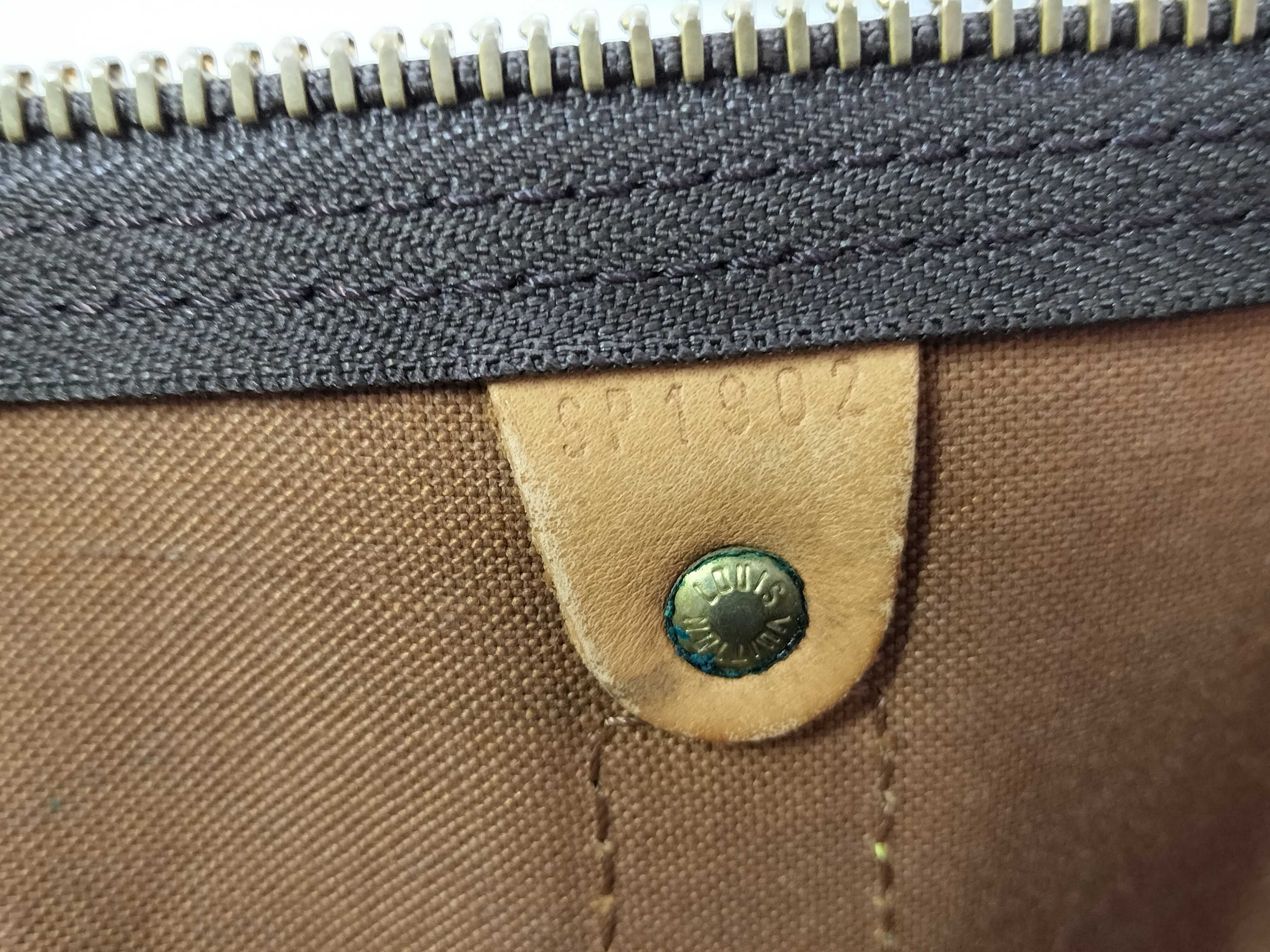 Monogram Louis Vuitton Keepall 50 Boston Bag — view 10