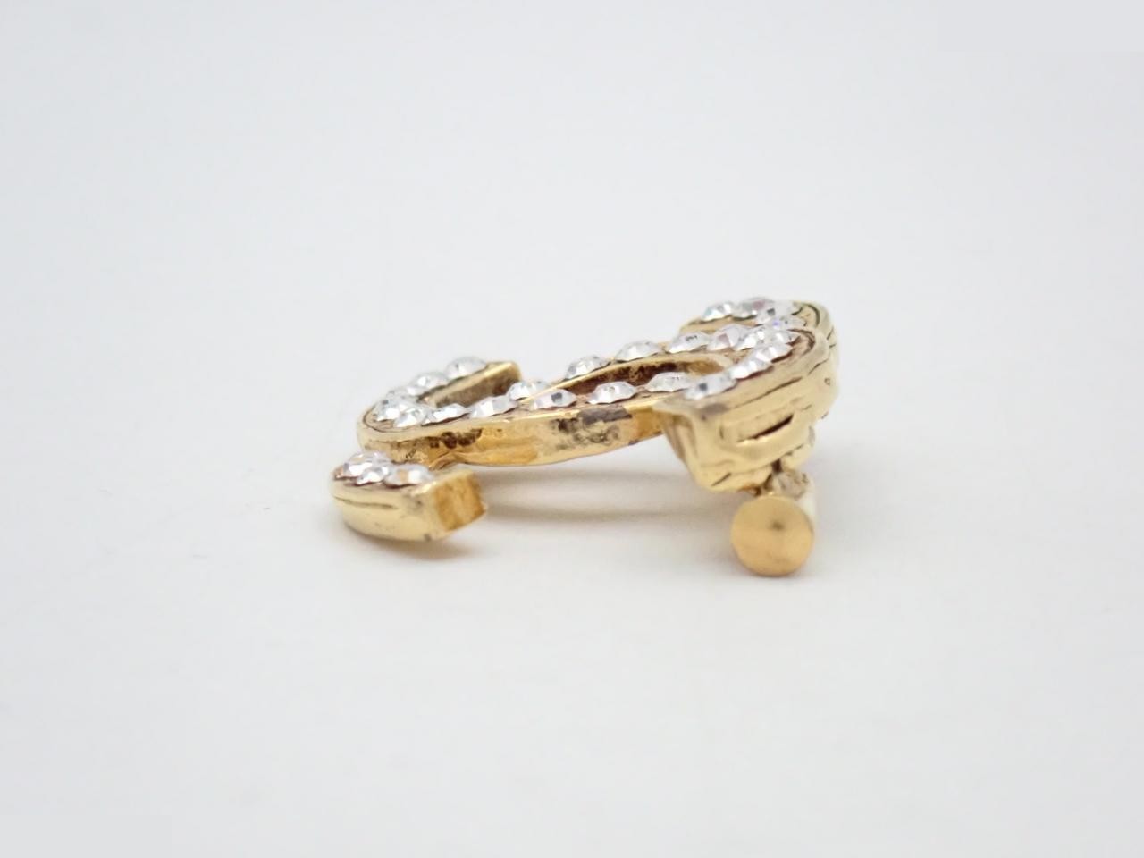 Coco Mark Gold Brooch — view 3