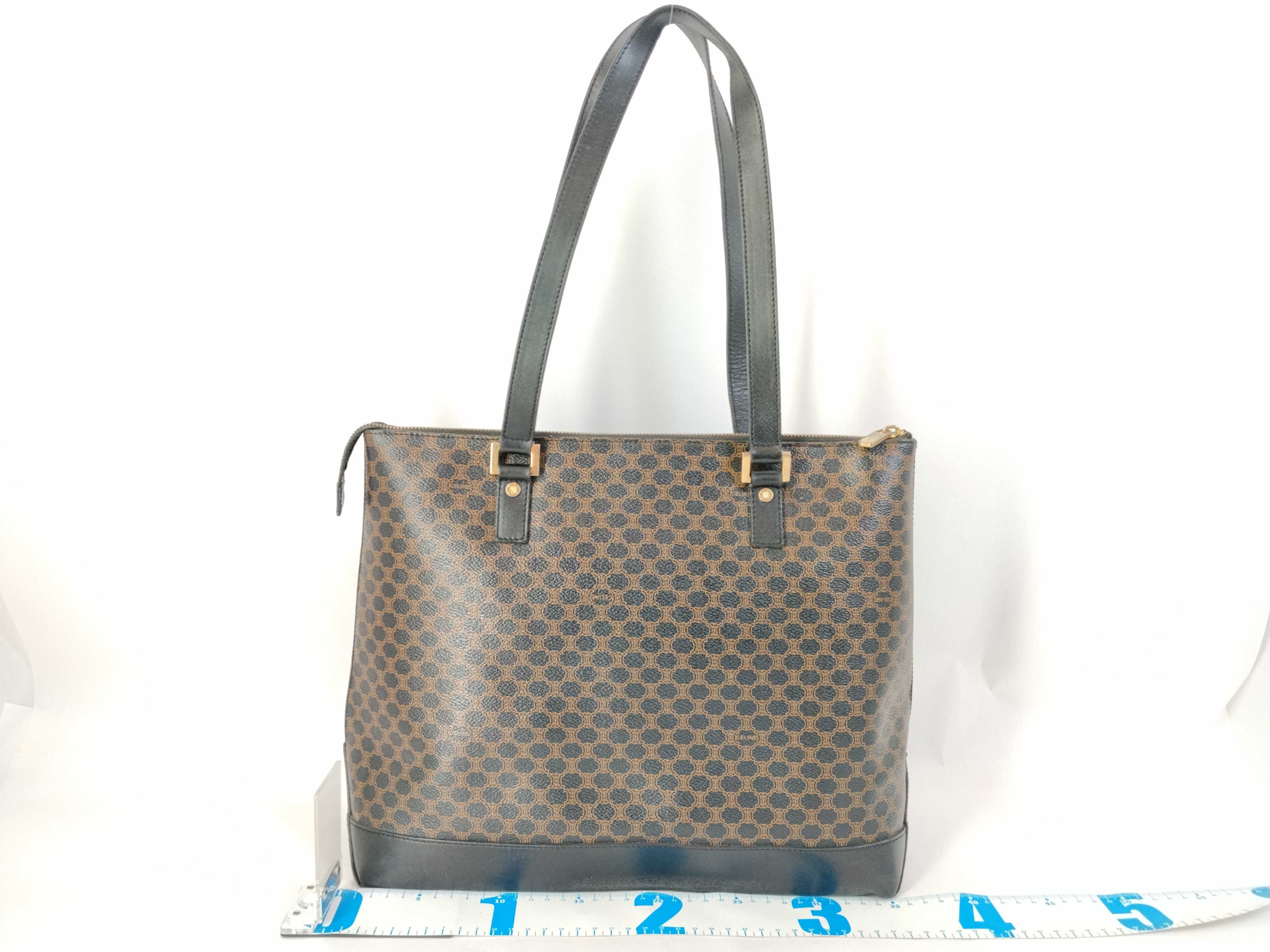 Black Macadam Tote Bag Black Tote Bag — view 2