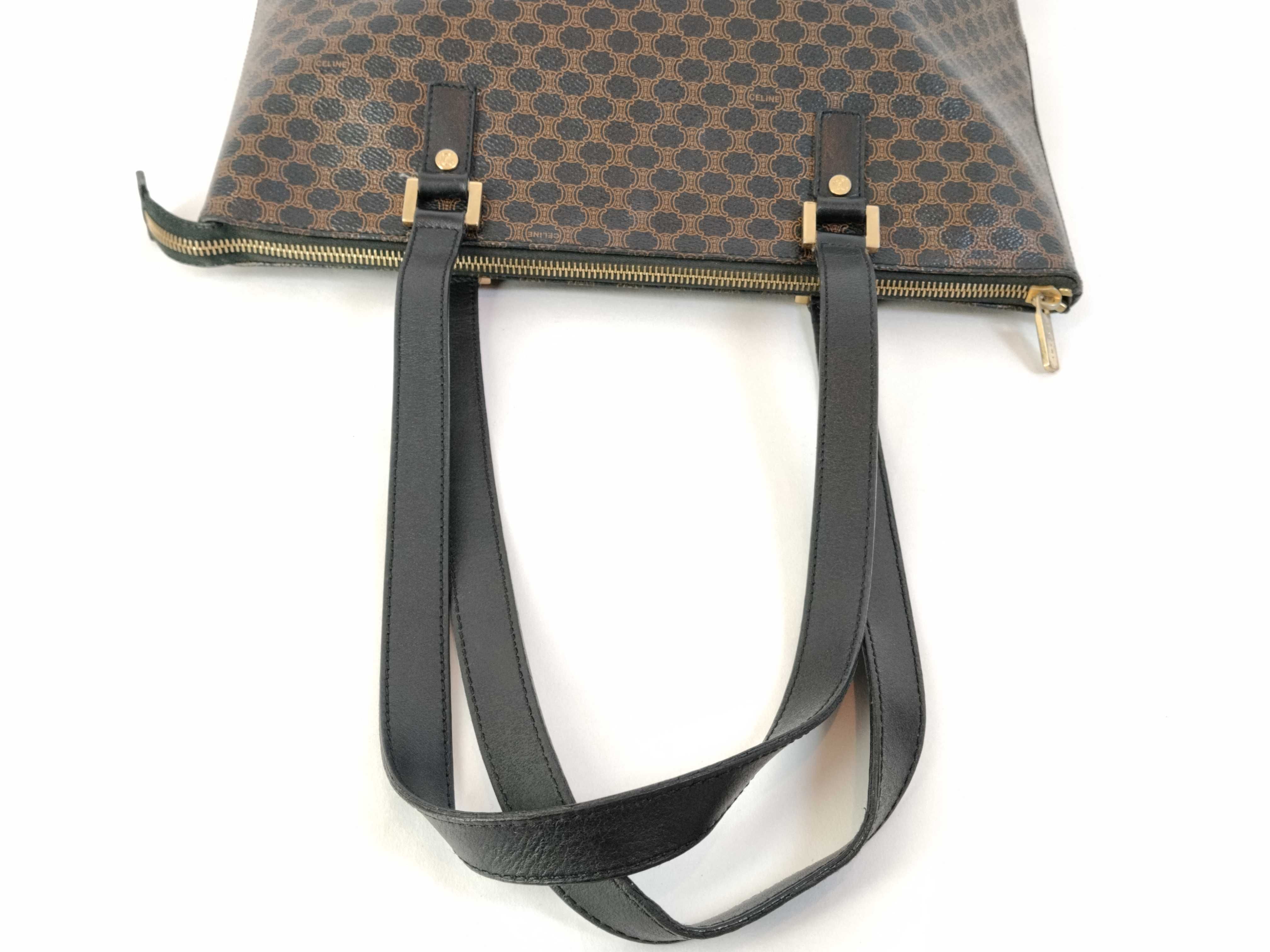 Black Macadam Tote Bag Black Tote Bag — view 3