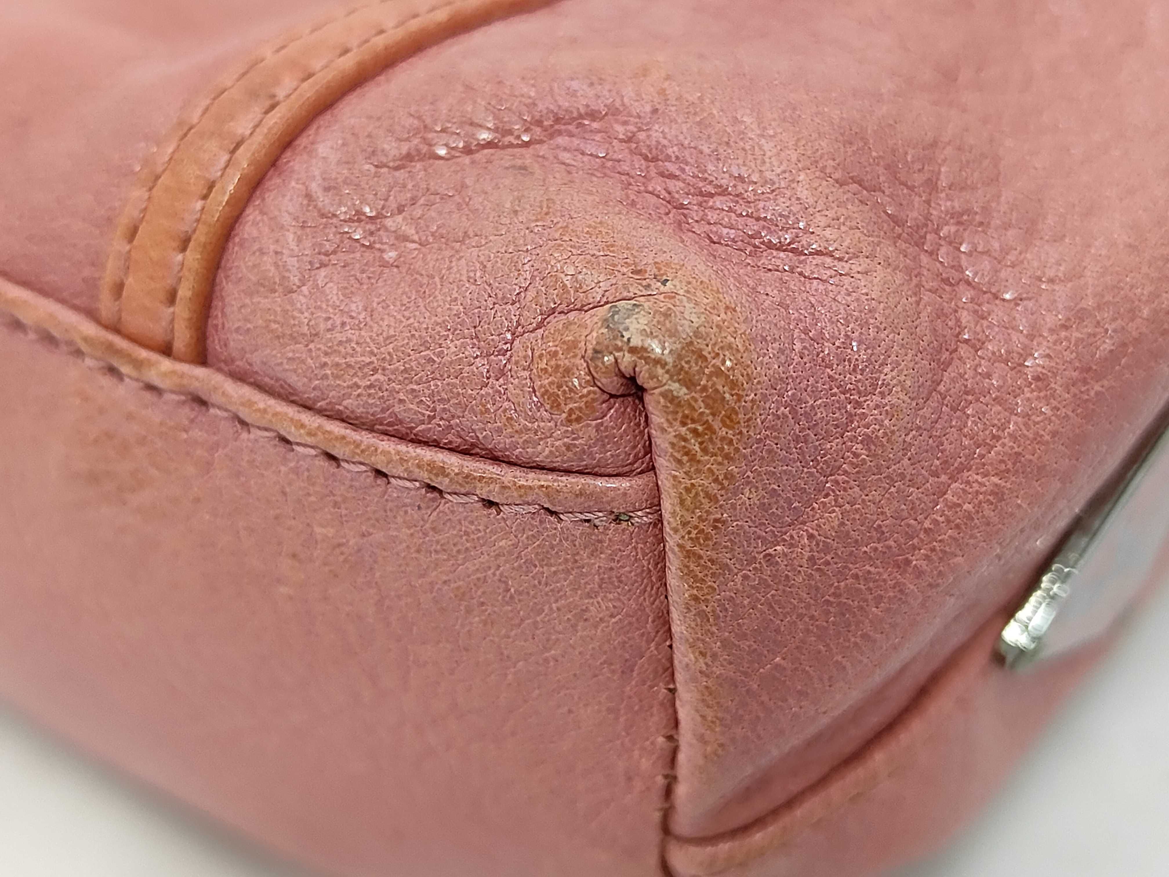 Triangle Logo Leather Handbag — view 4