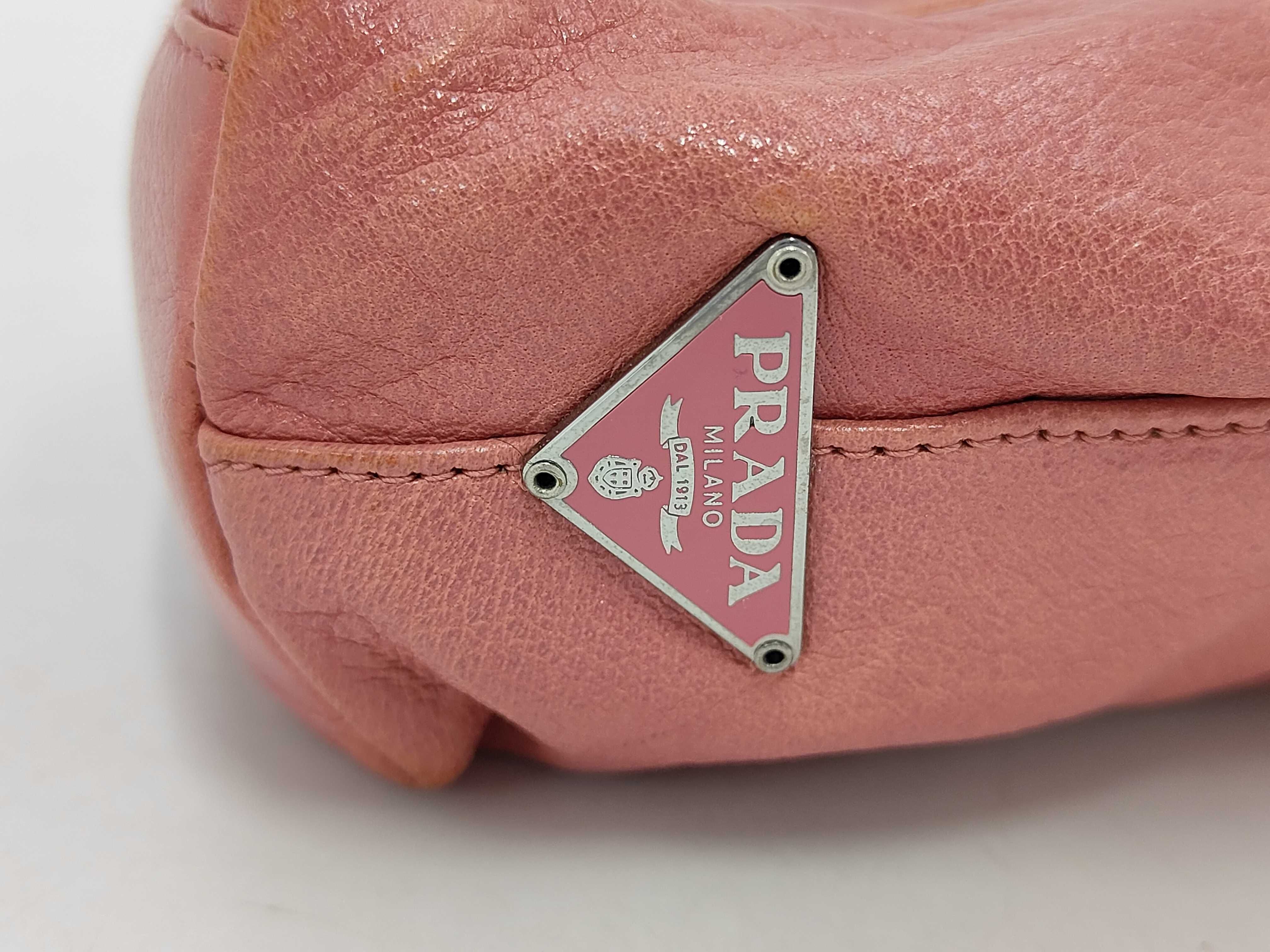 Triangle Logo Leather Handbag — view 5