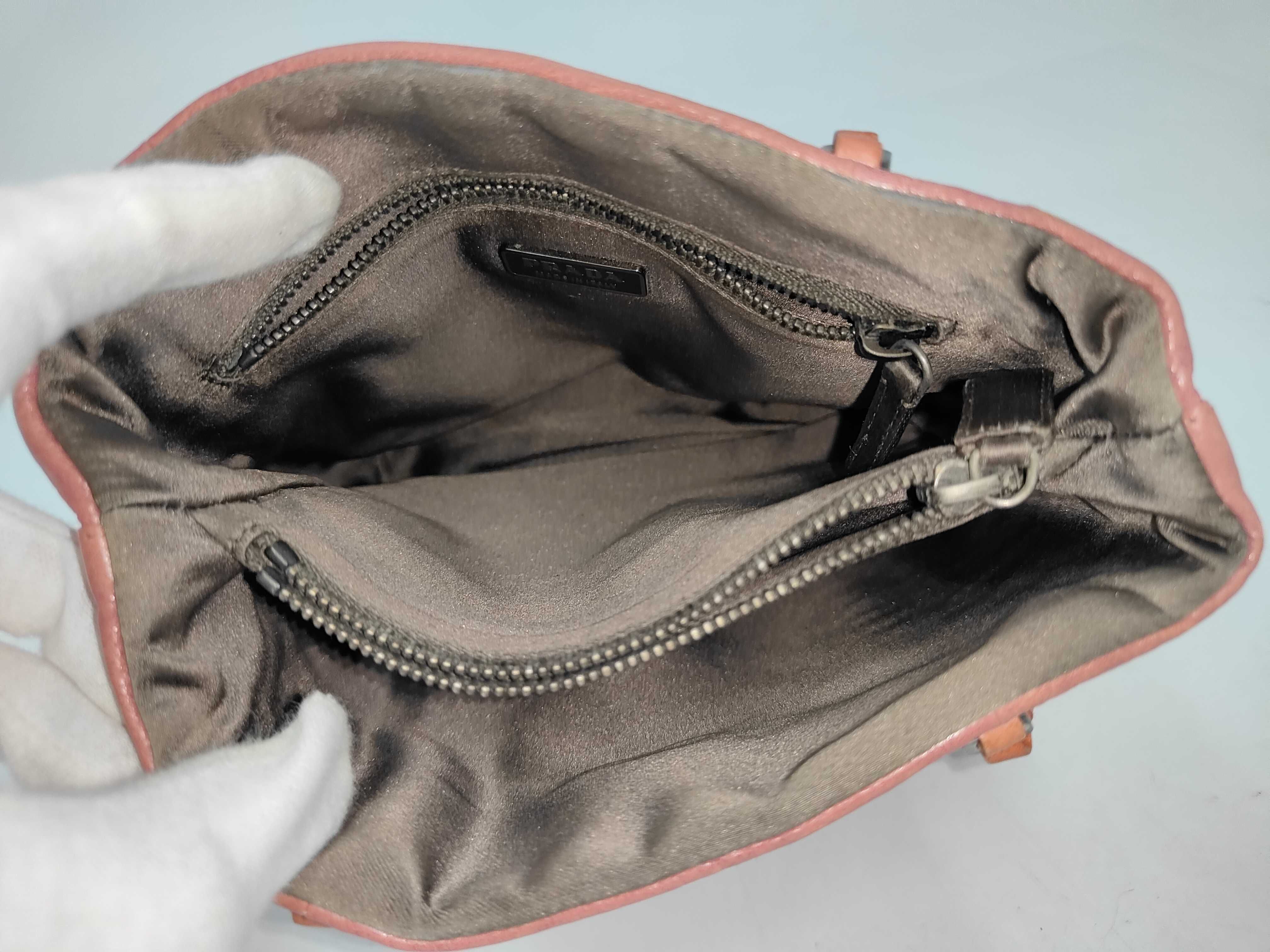 Triangle Logo Leather Handbag — view 6