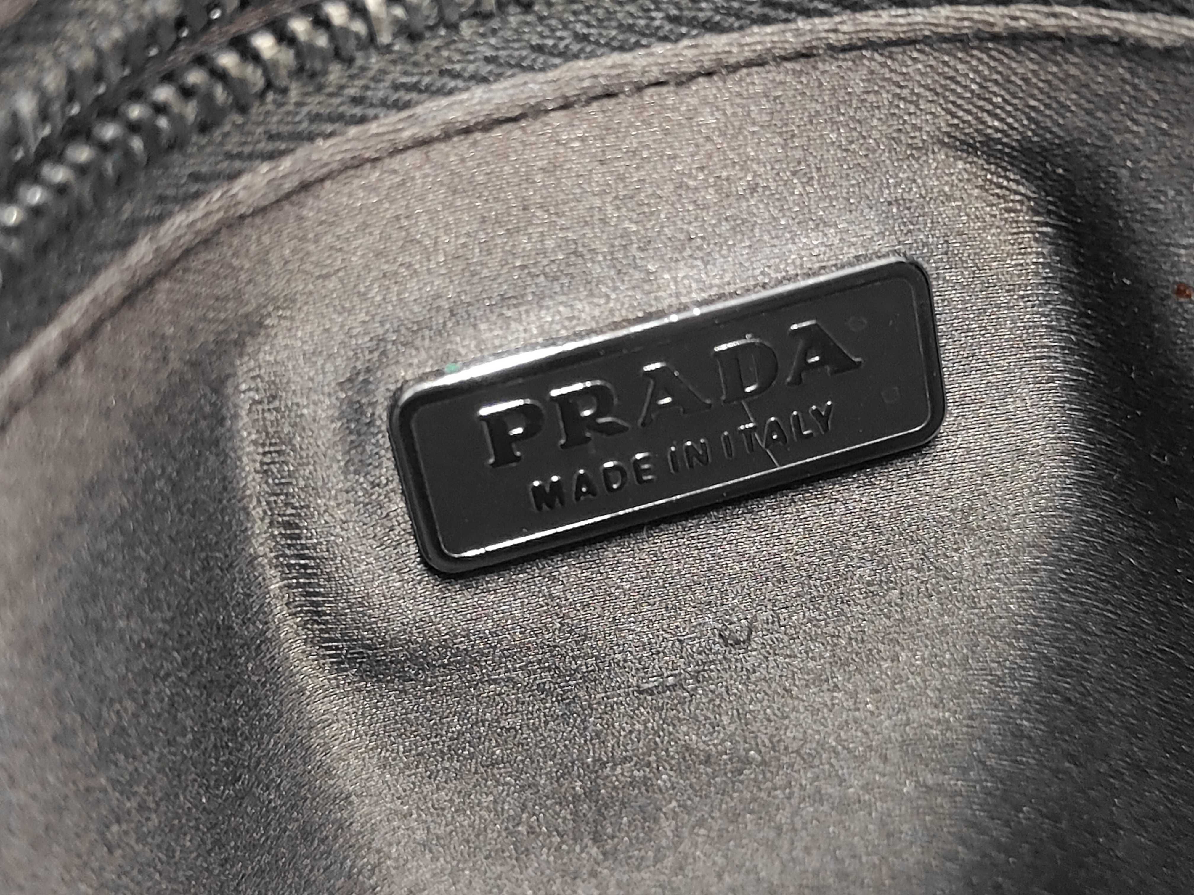 Triangle Logo Leather Handbag — view 7