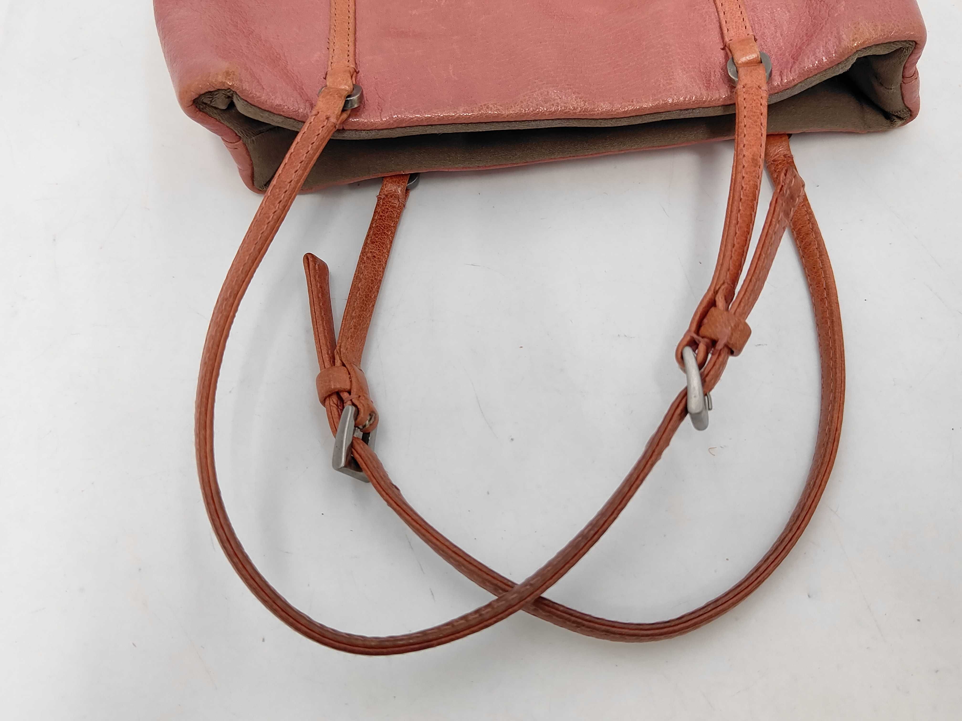Triangle Logo Leather Handbag — view 8