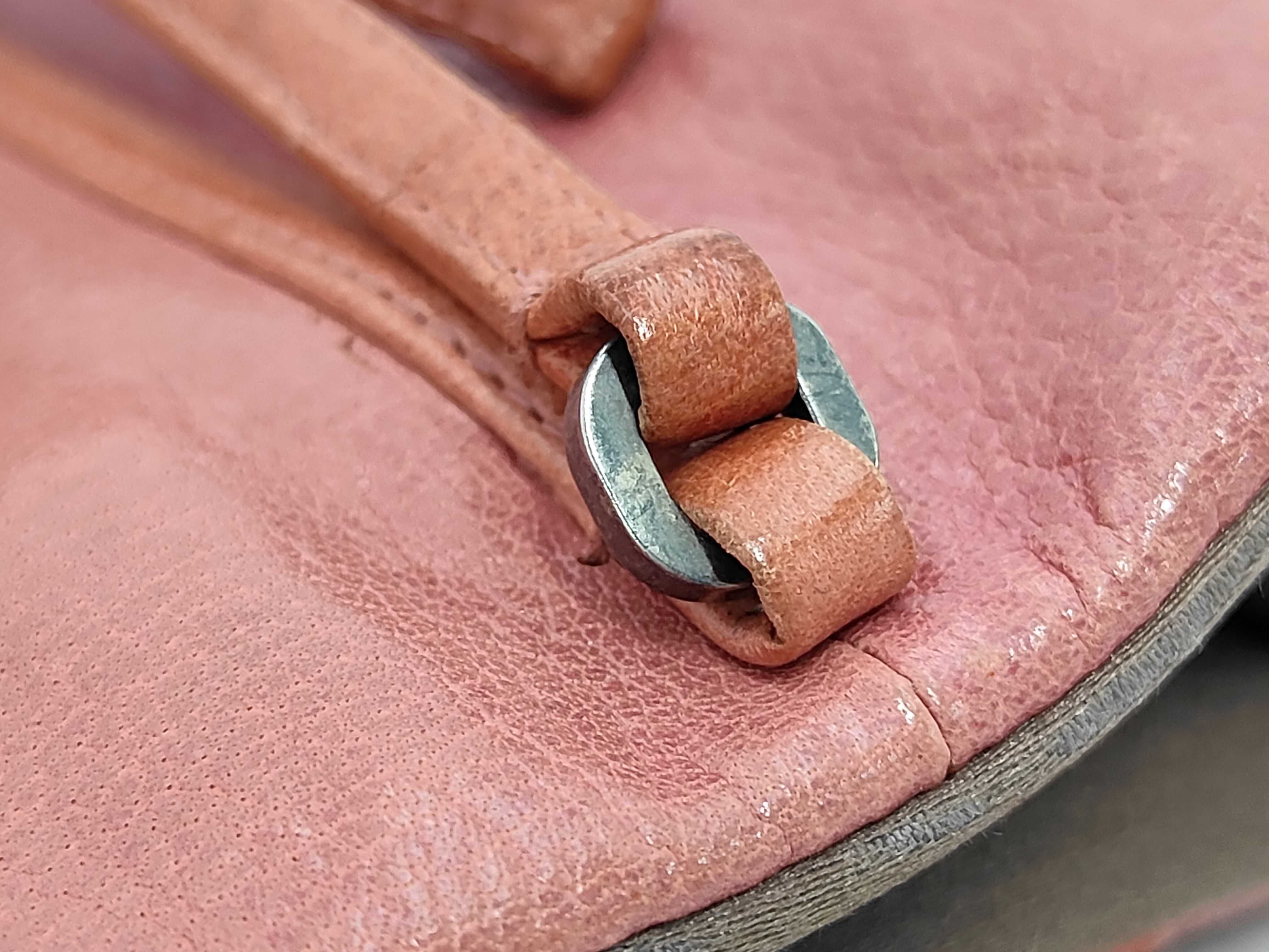 Triangle Logo Leather Handbag — view 9
