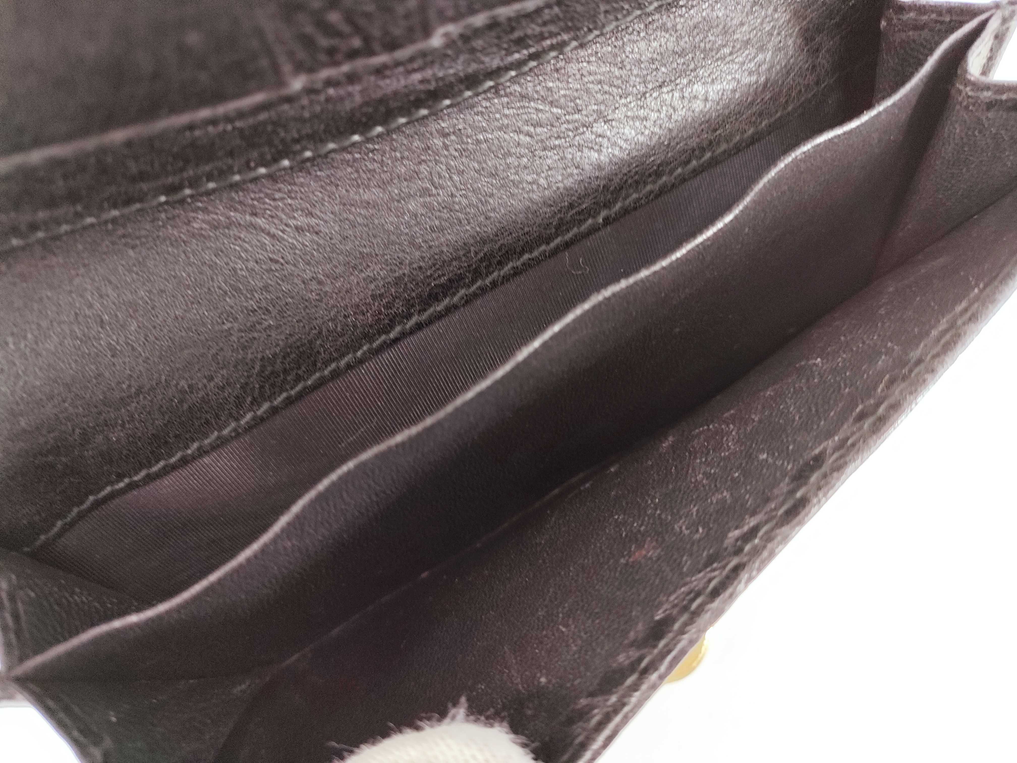GG Canvas Black Leather Wallet — view 11