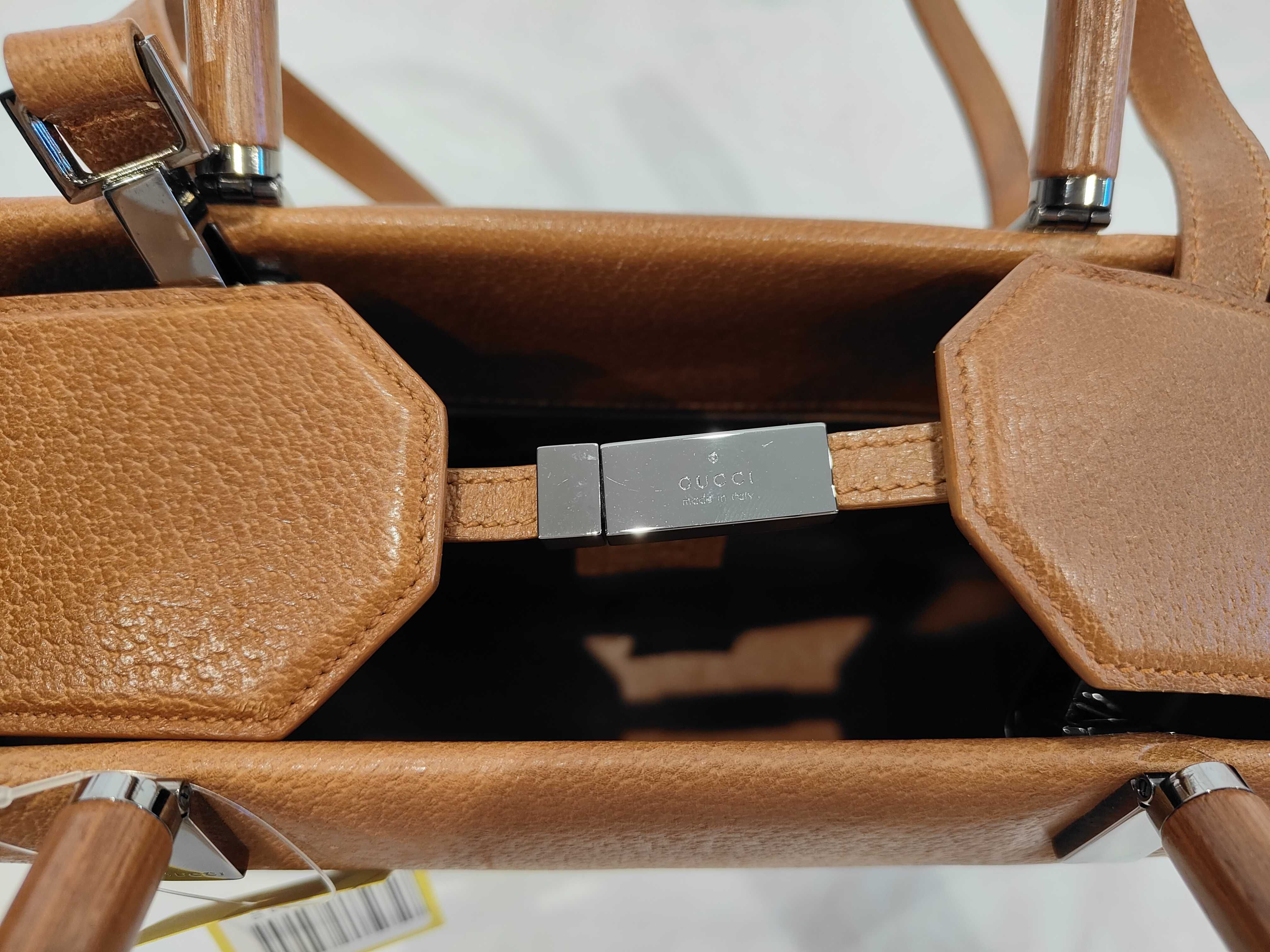 Bamboo Leather x Bamboo 2-way Bag Shoulder Bag — view 13