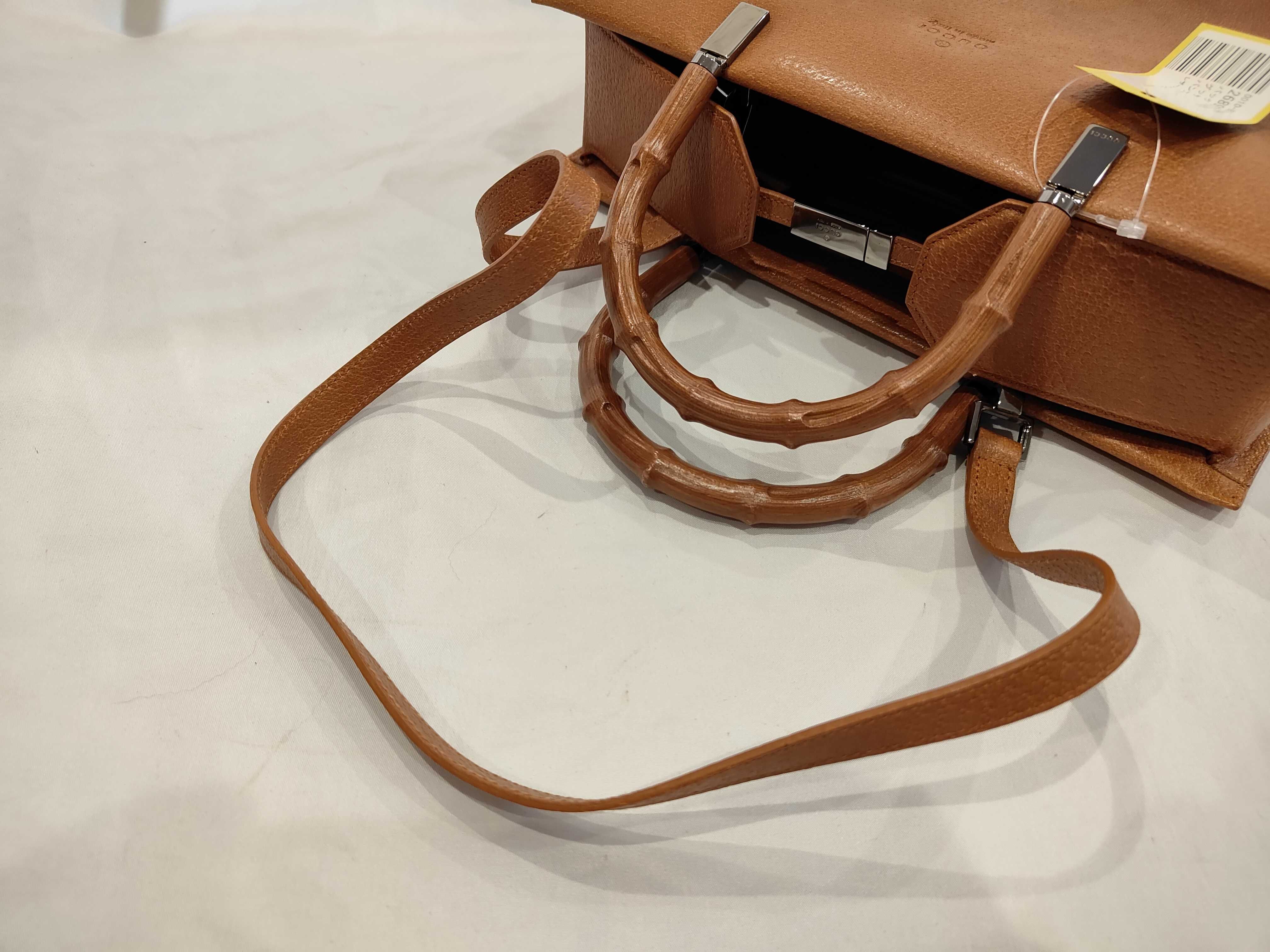Bamboo Leather x Bamboo 2-way Bag Shoulder Bag — view 6