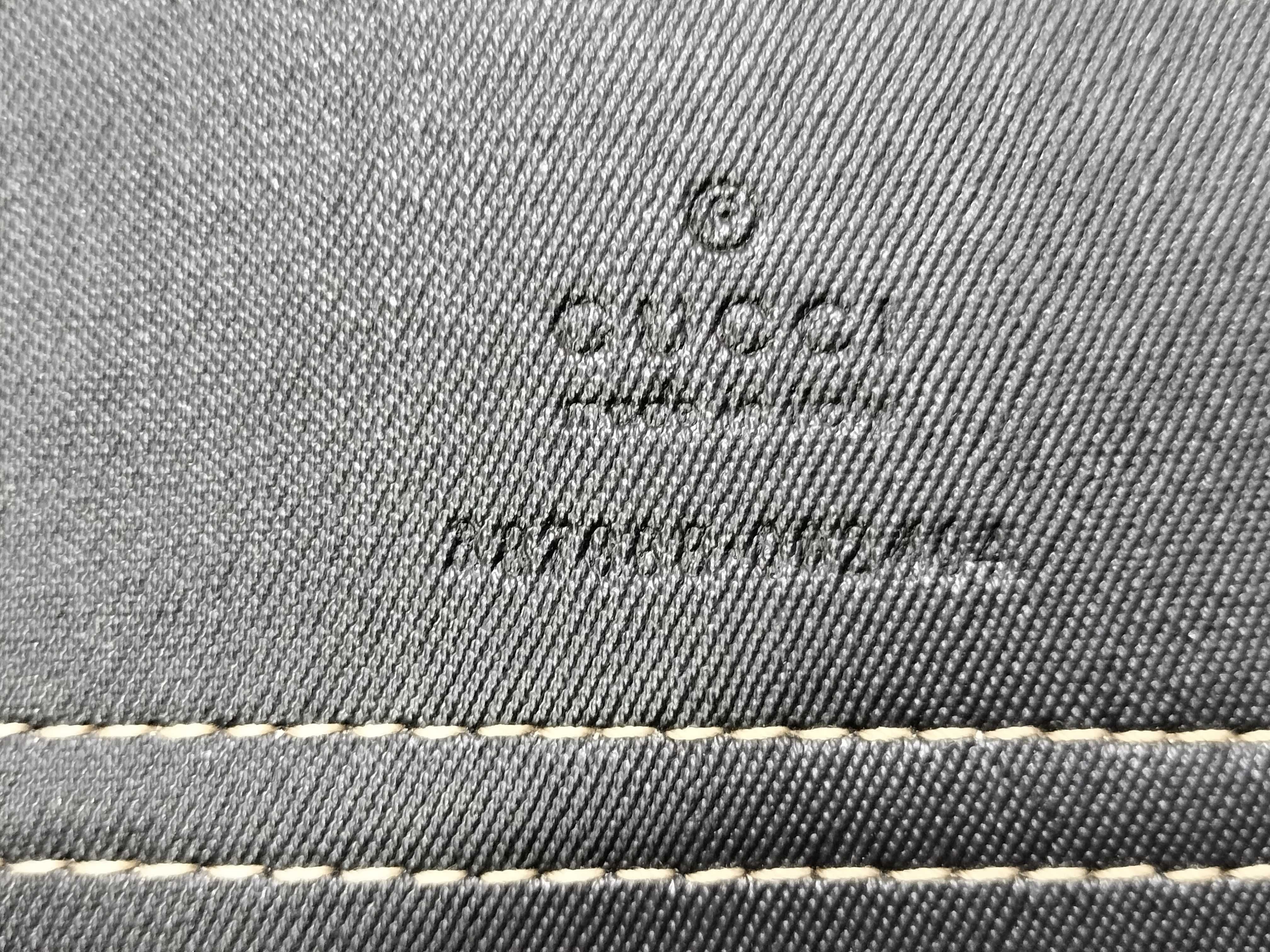 GG Supreme Gucci GG pattern clutch bag, black clutch bag — view 5