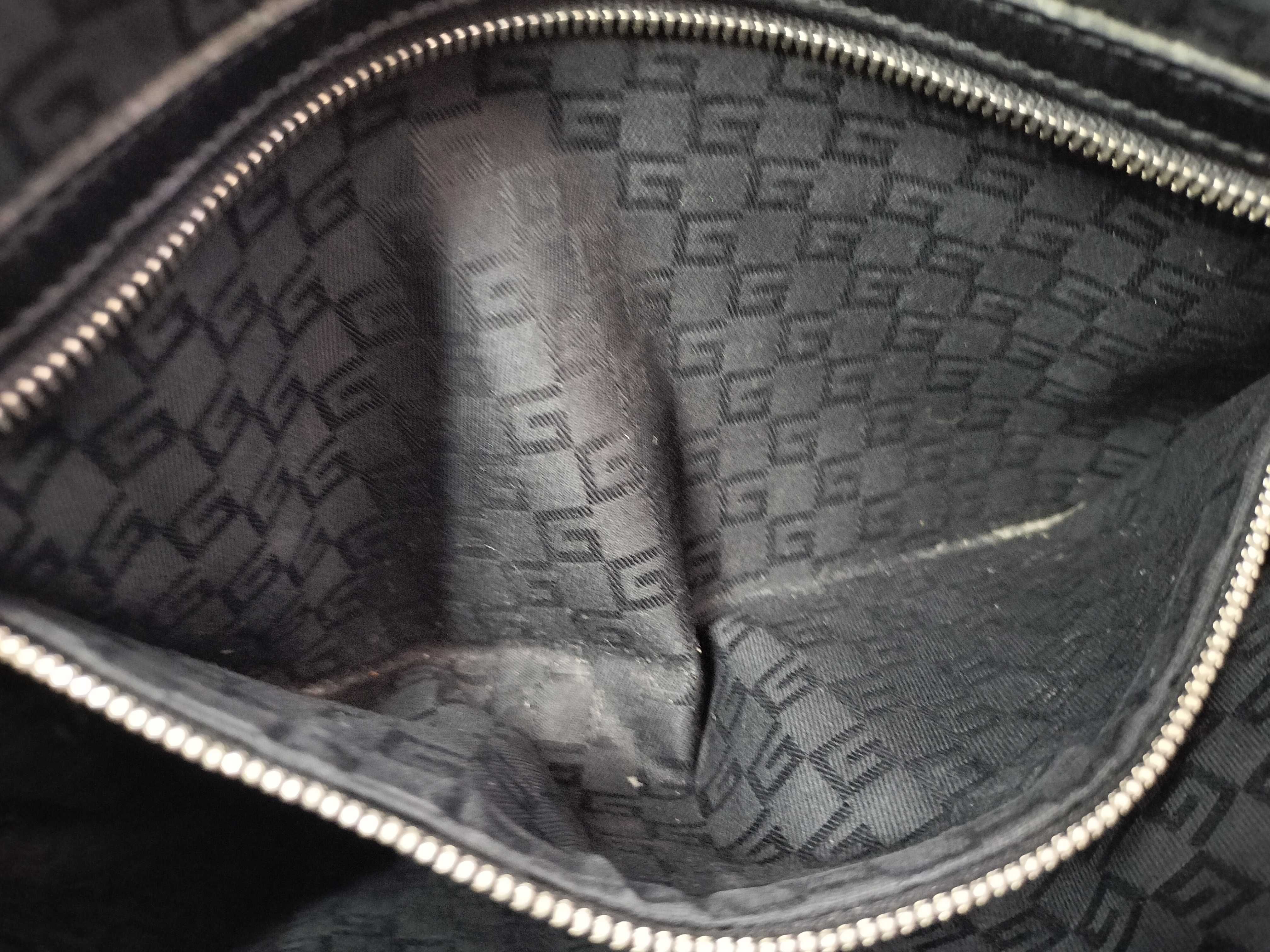 Interlocking Leather Handbag — view 12