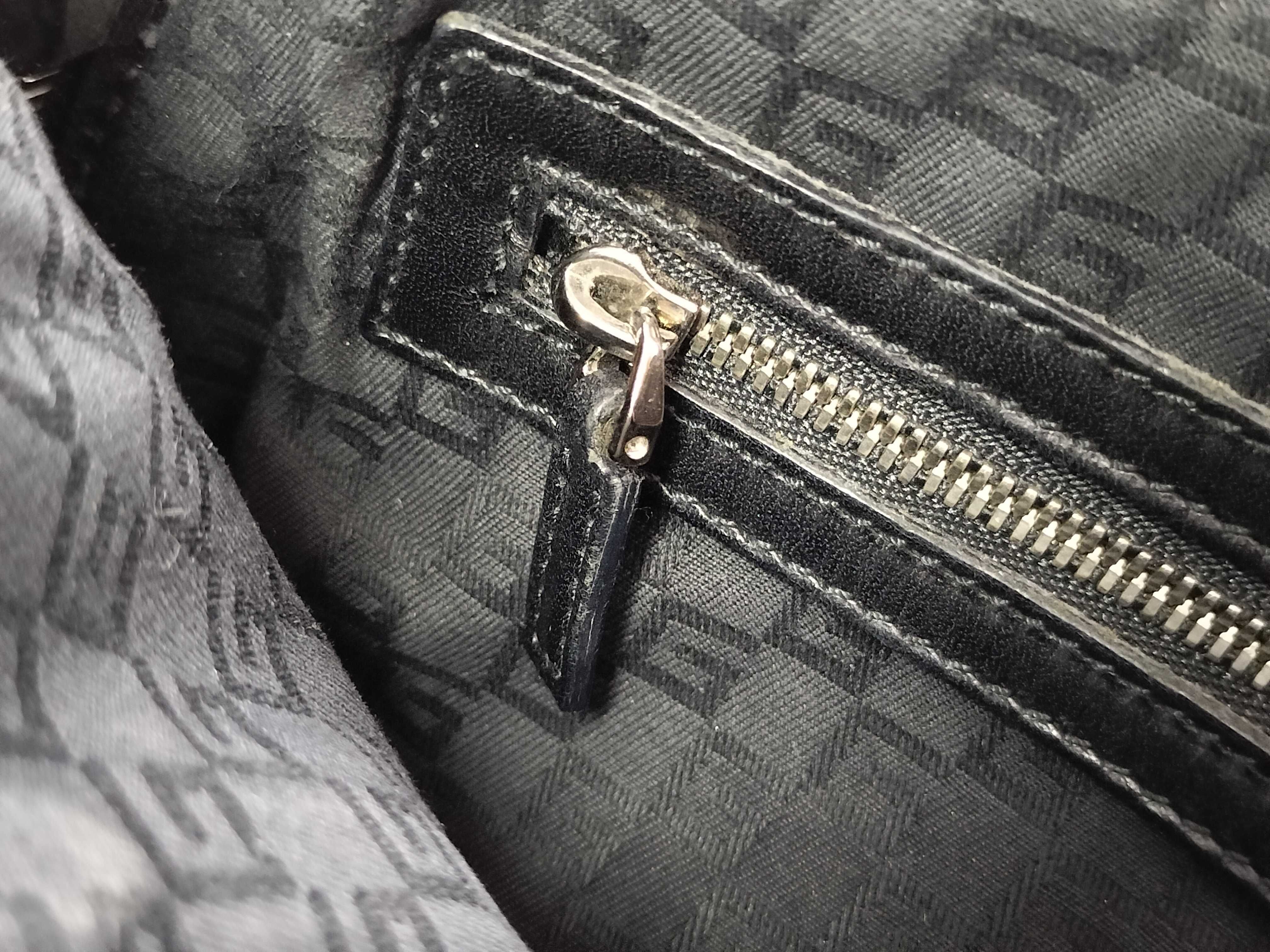 Interlocking Leather Handbag — view 13
