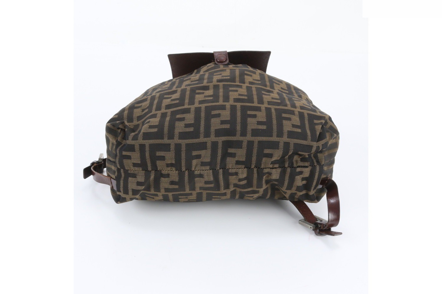 Zucca Leather Nylon Backpack — view 6