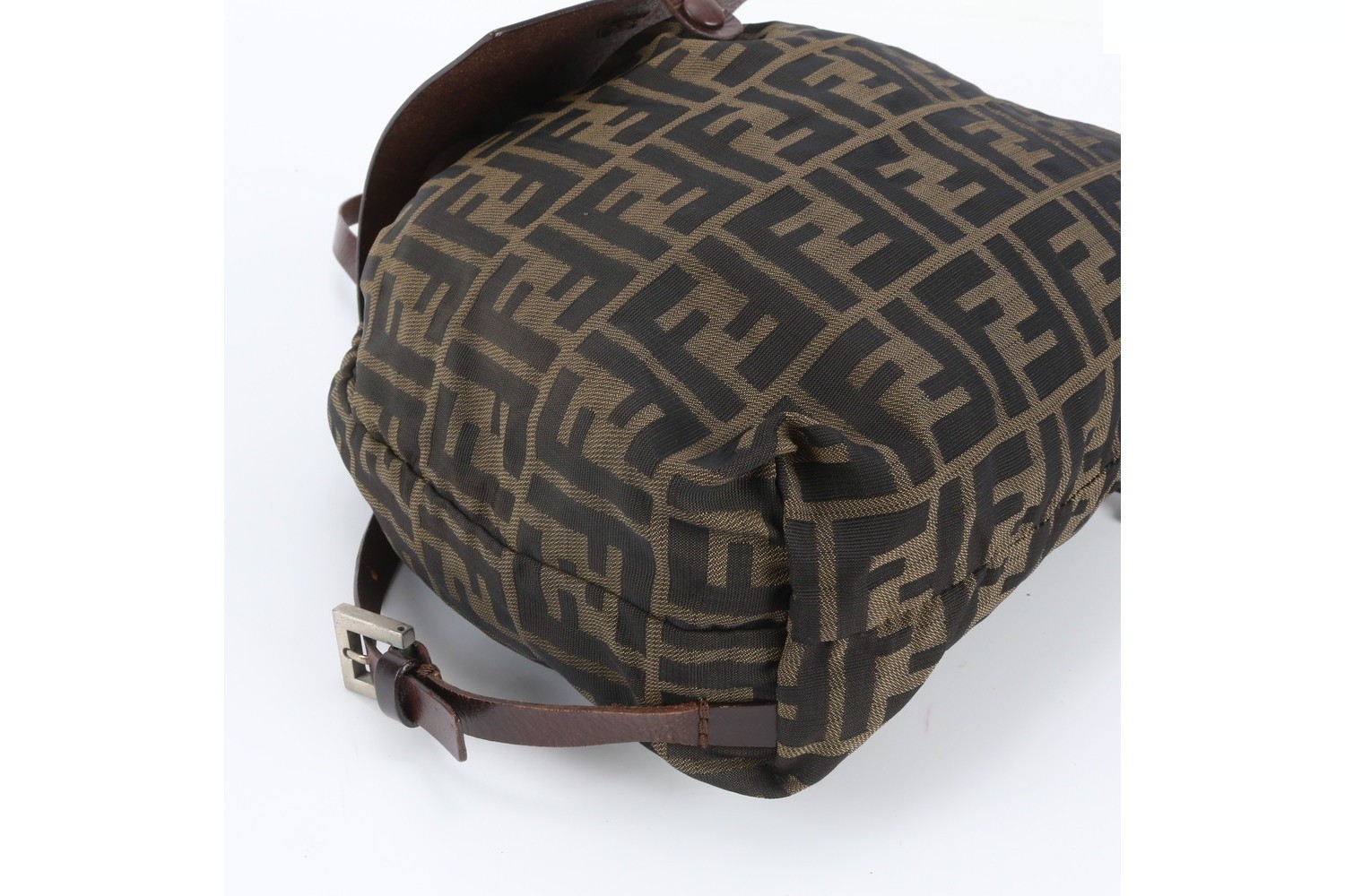 Zucca Leather Nylon Backpack — view 7