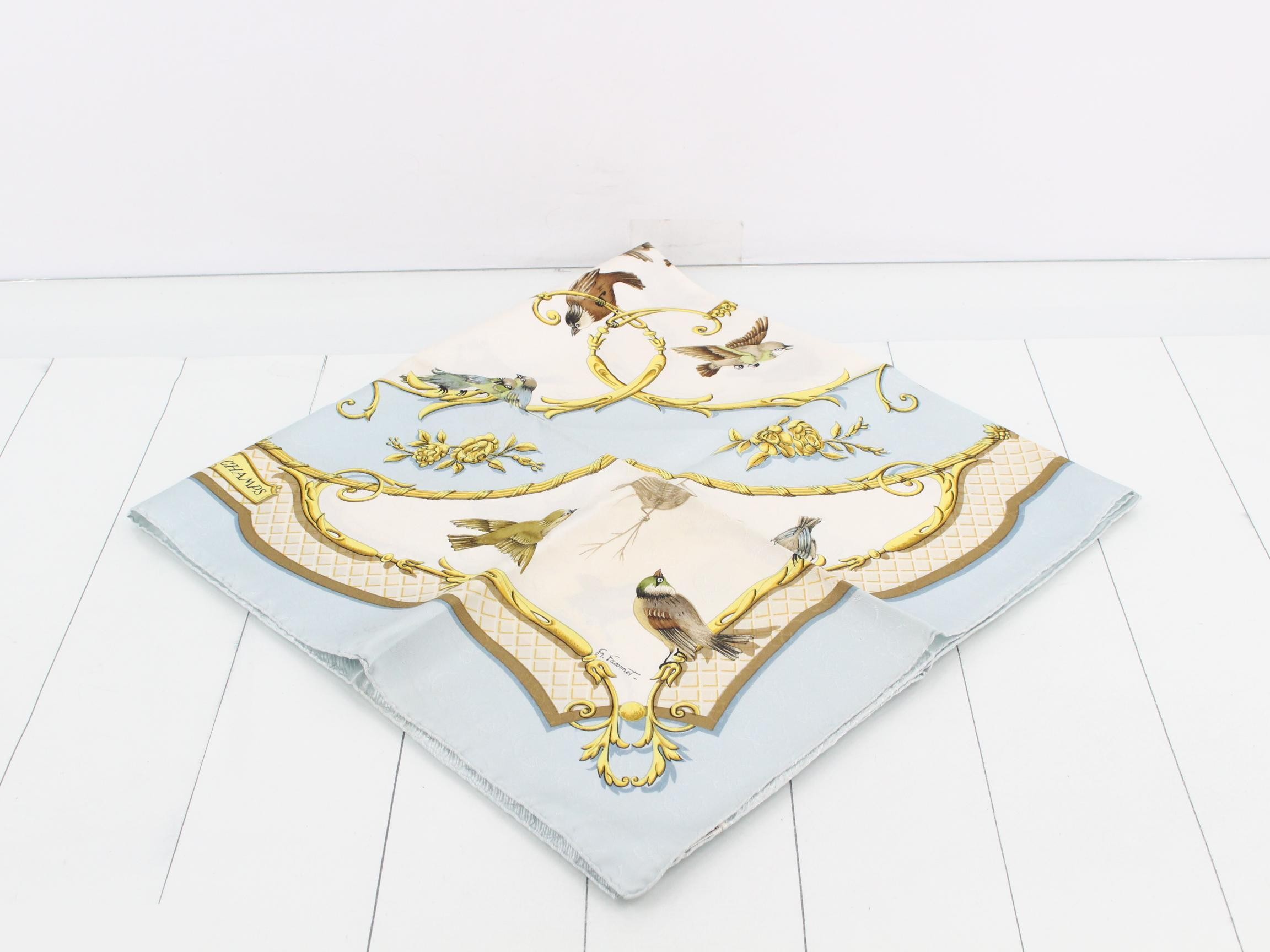 Carré 90 Key to a World of Freedom - Silk Scarf — view 2