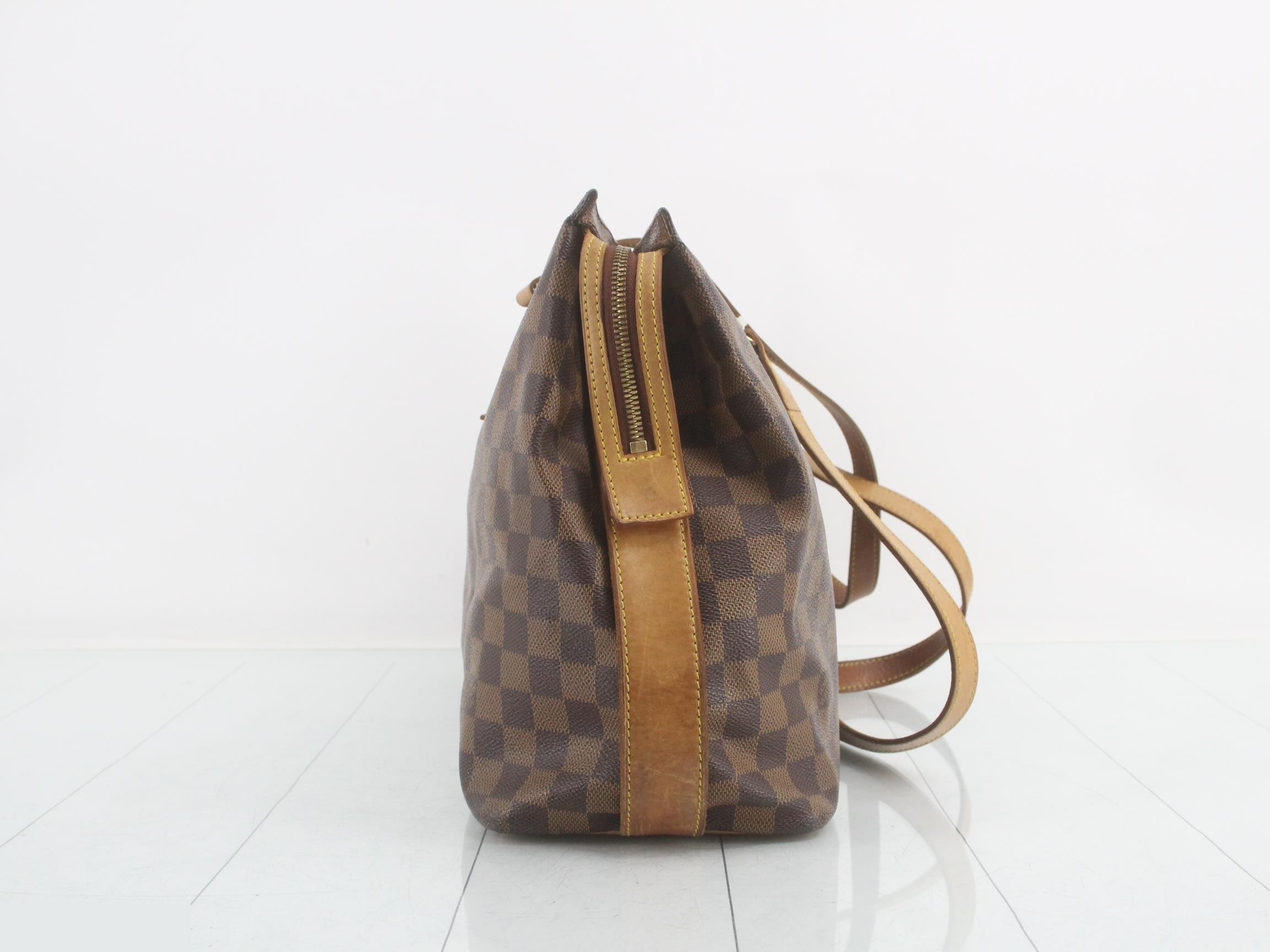 Damier Colombine Shoulder Tote Bag — view 3