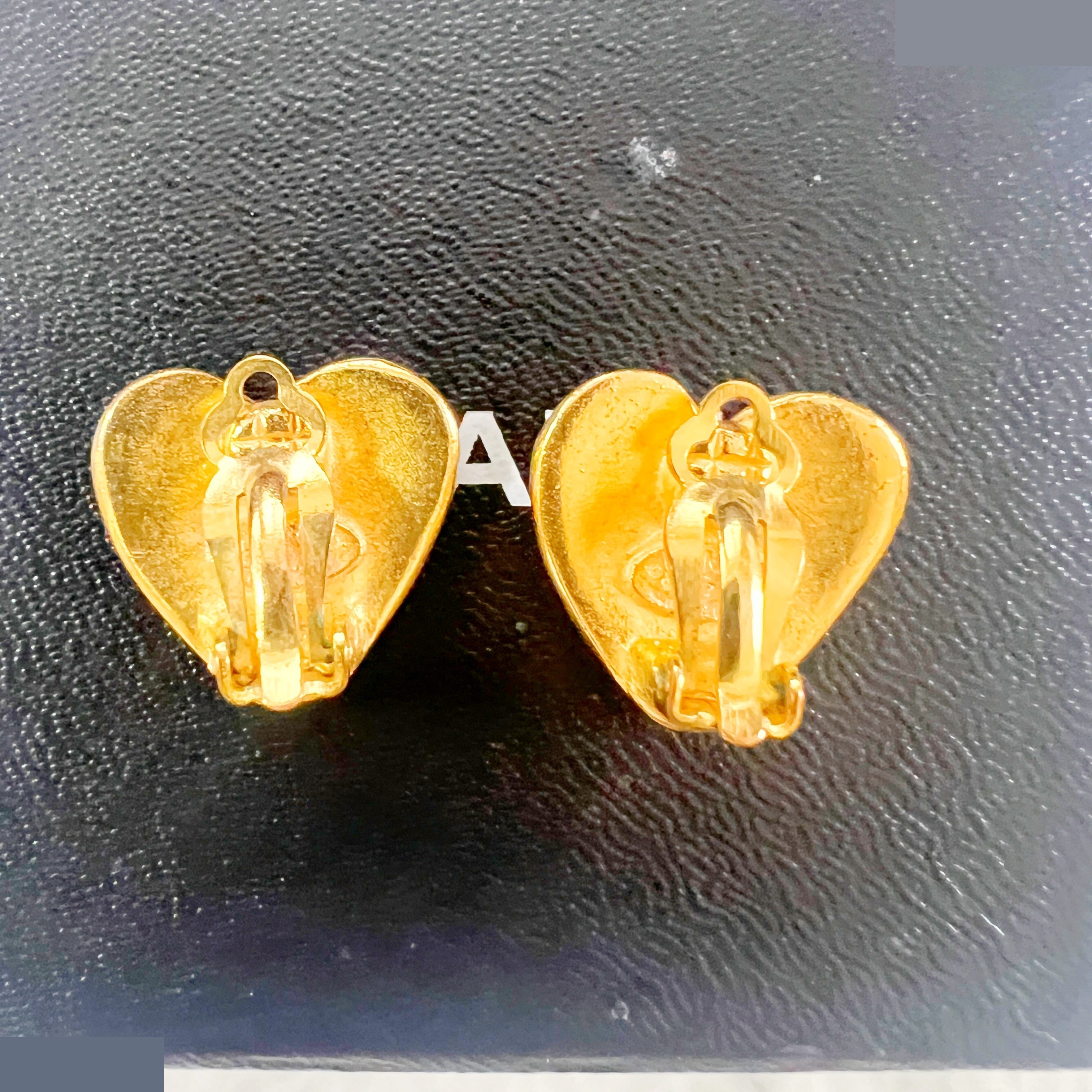 95P Heart Coco Mark Earrings — view 5