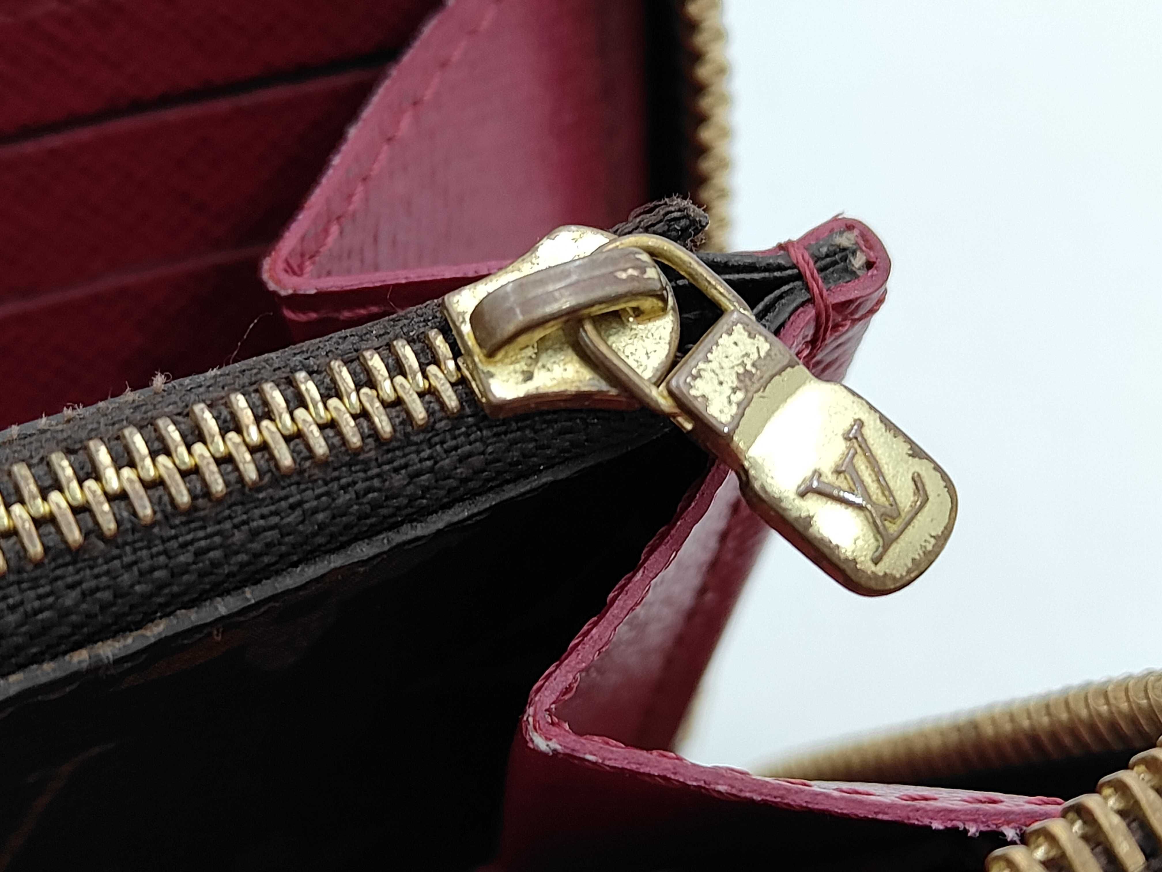 Monogram Portefeuille Clemence Fuchsia IC Chip Wallet — view 6