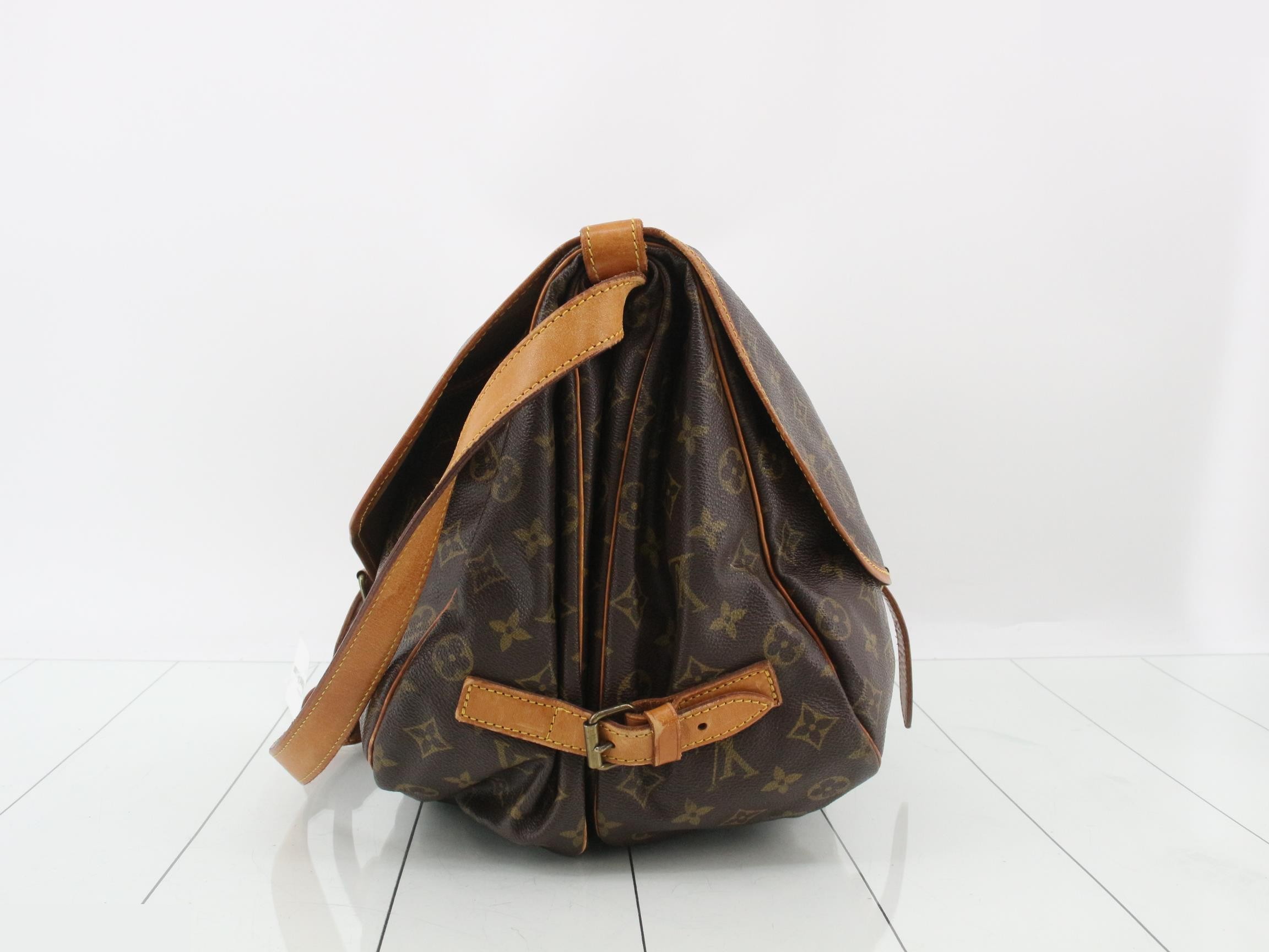 Monogram Saumur 35 Shoulder Bag — view 3