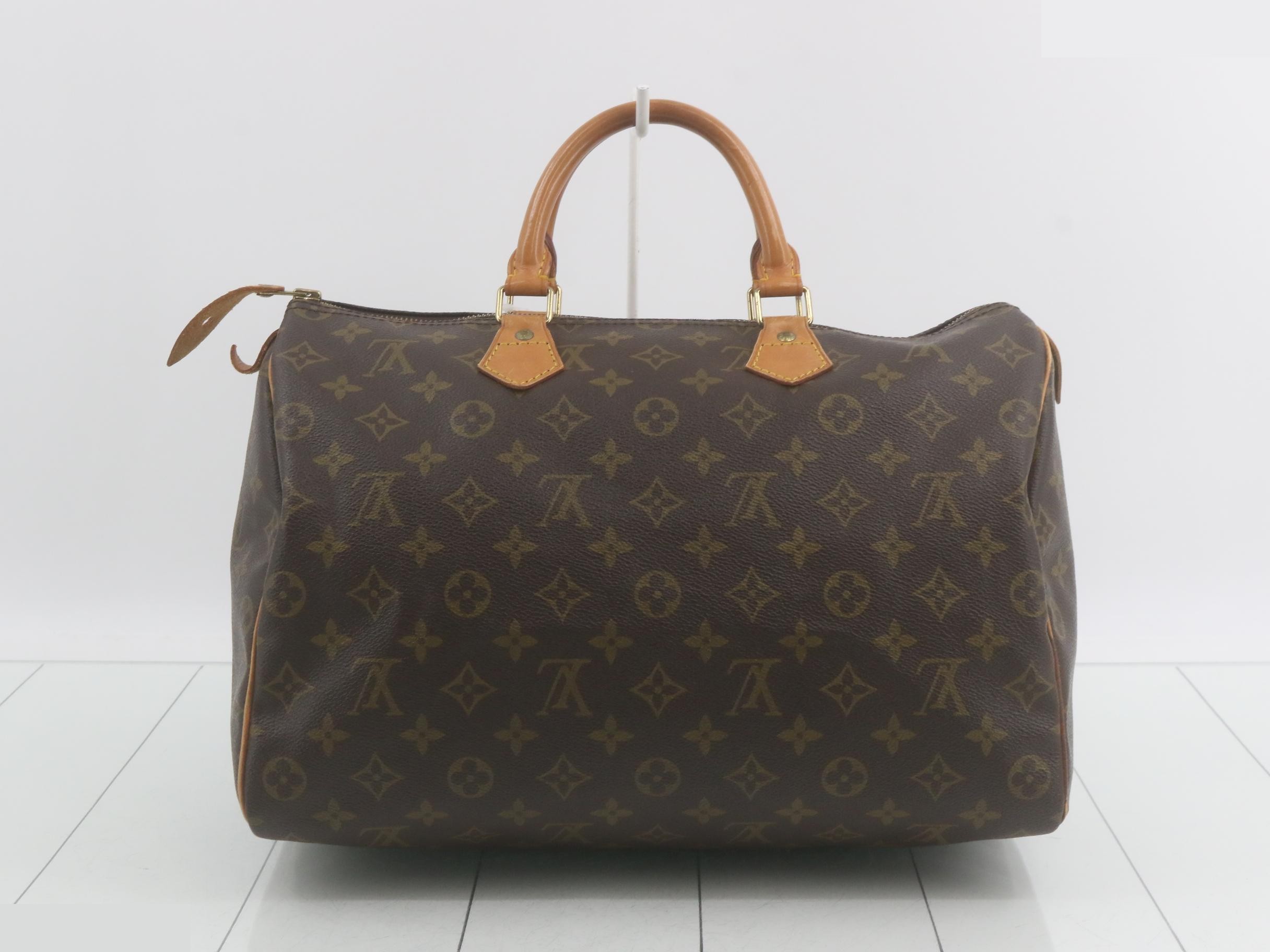 Speedy 35 Monogram Brown Handbag — view 2